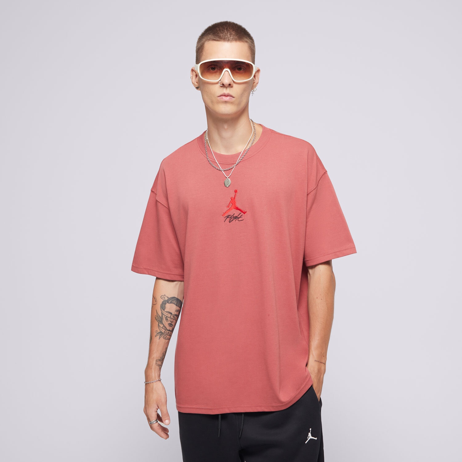Herren T-Shirt NIKE T-SHIRT CHI M NK CTS STMT JDN SS TEE NBA HF5431-691 Rot