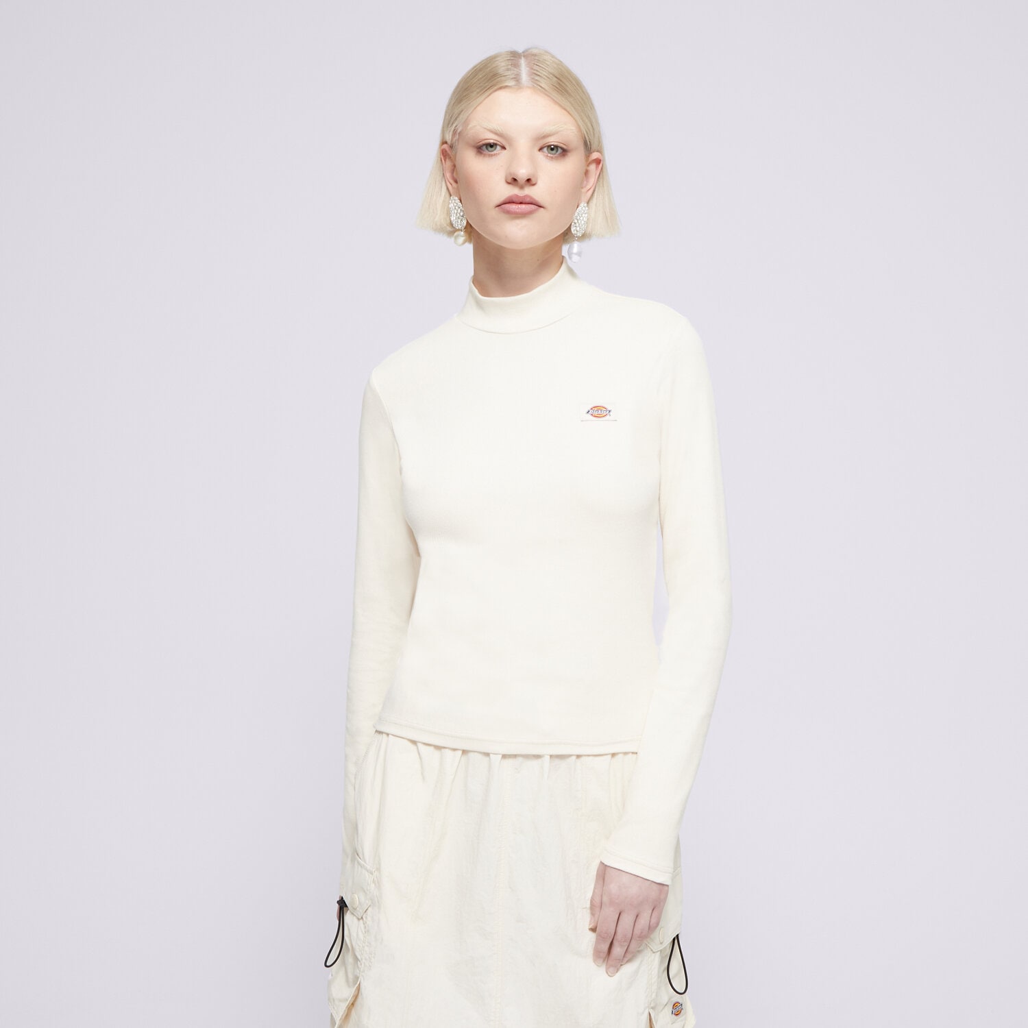 Damen DICKIES SWEATSHIRT MARYSVILLE LS TEE DK0A4YHCF901 creme