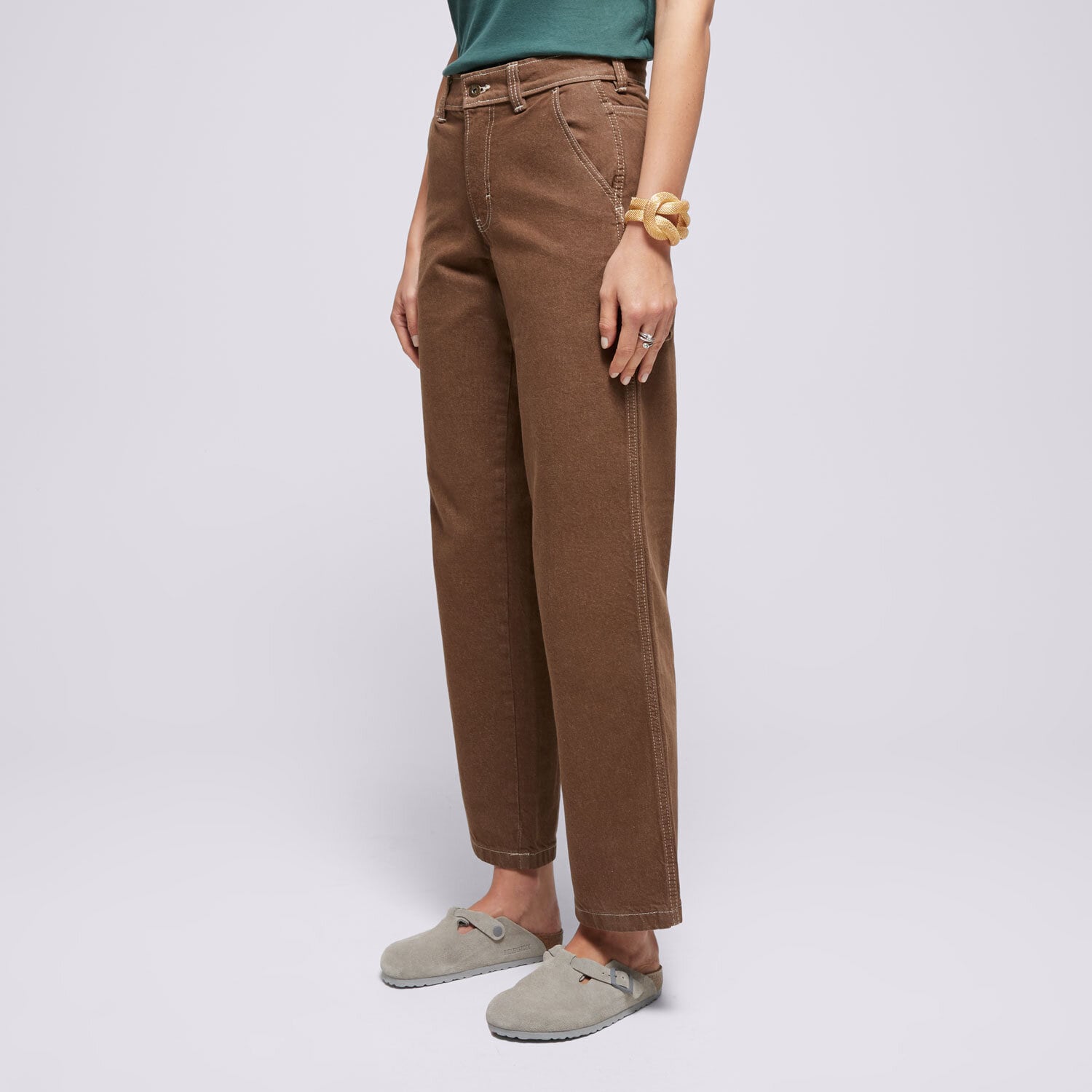 Damen Hosen DICKIES HOSE STEVENSVILLE CARPENTER W DK0A863SMR11 Braun