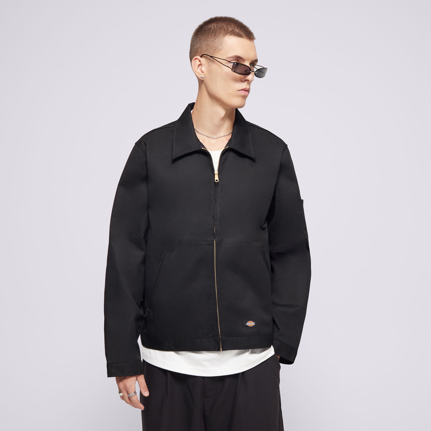 Herren Übergangsjacke DICKIES JACKE UNLINED EISENHOWER JACKET REC DK0A4Y6UBLK1 Schwarz