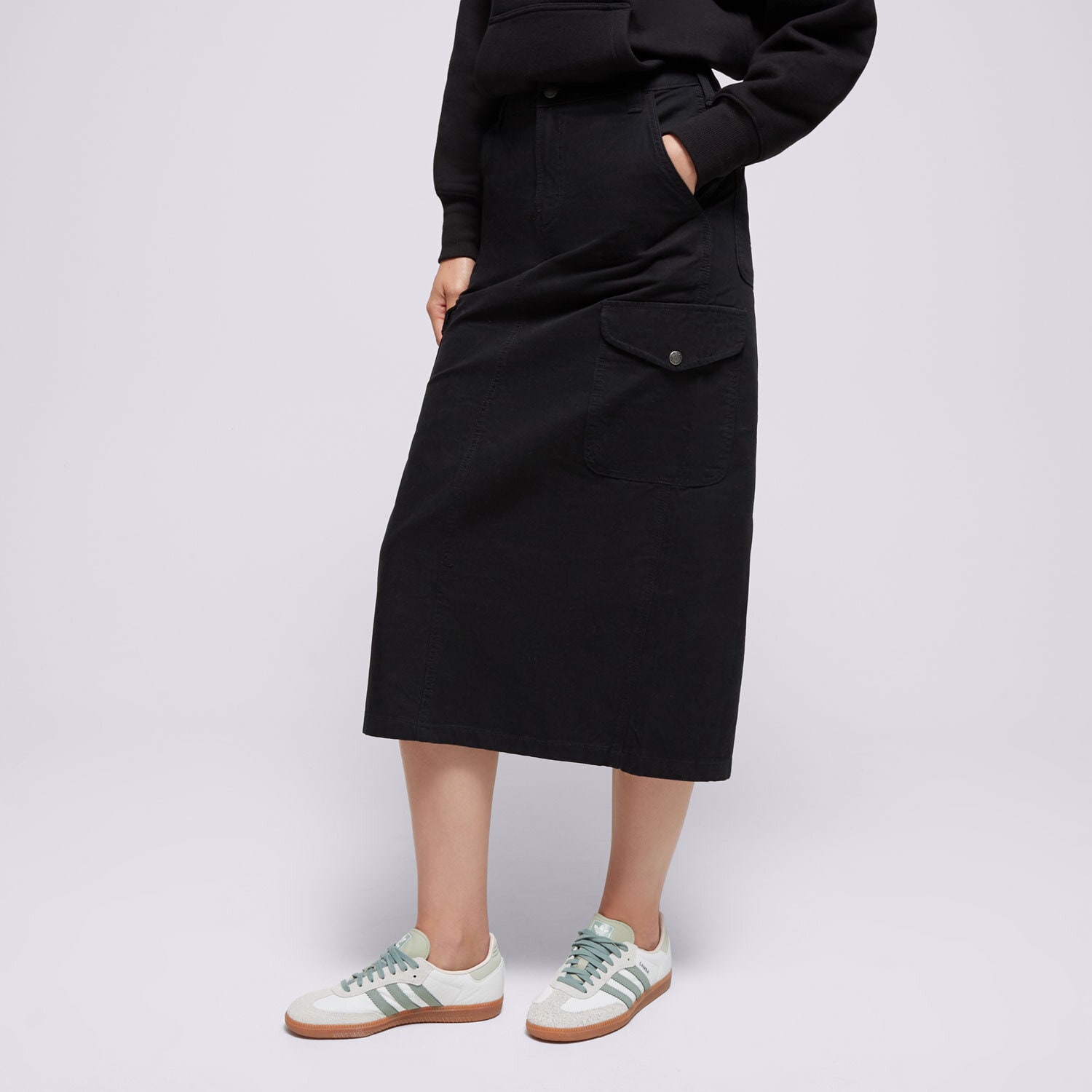 Damen Rock DICKIES ROCK DUCK CANVAS CARGO SKIRT W DK0A4Z2RBLK1 Schwarz