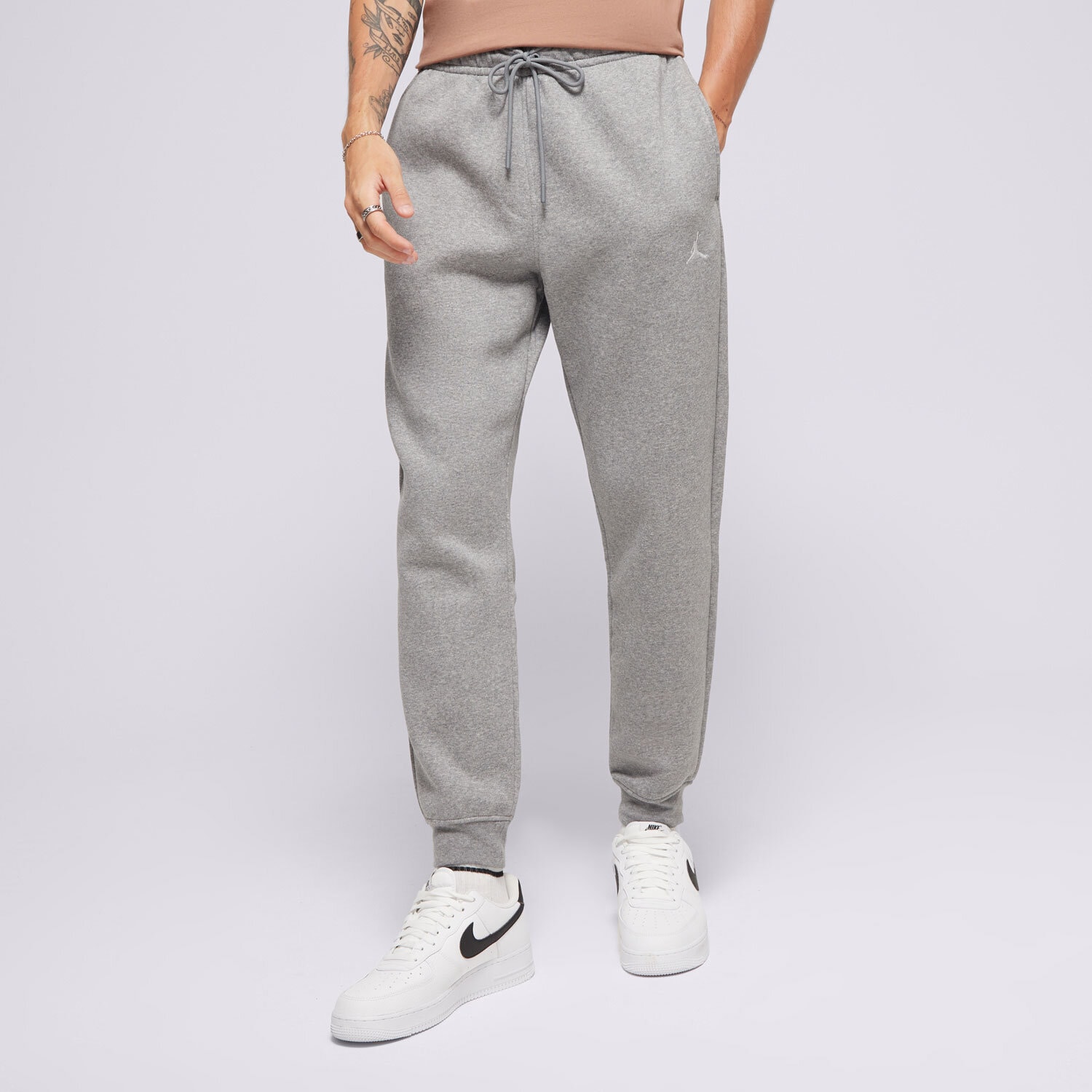 Herren Hosen HOSE M JORDAN BRKLN FLC PANT  FV7277-091 Grau