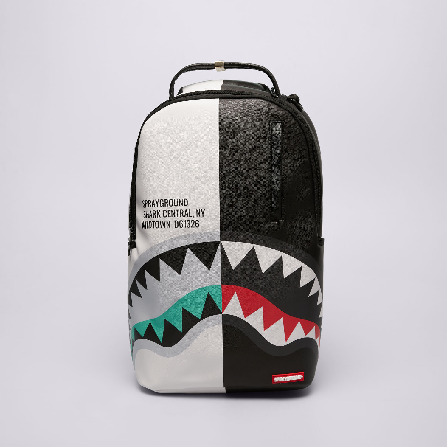 Damen Rucksack SPRAYGROUND RUCKSACK SHARK CENTRAL INVERTED SPLIT