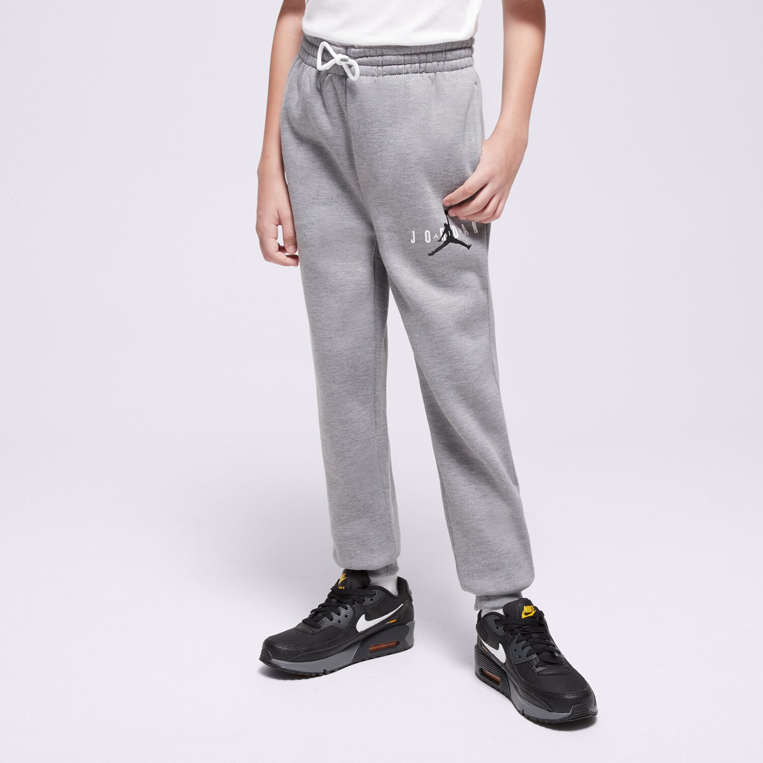 Kinder Hosen JORDAN HOSE JDB JUMPMAN SUSTAINABLE PANT BOY 95B912-GEH Grau