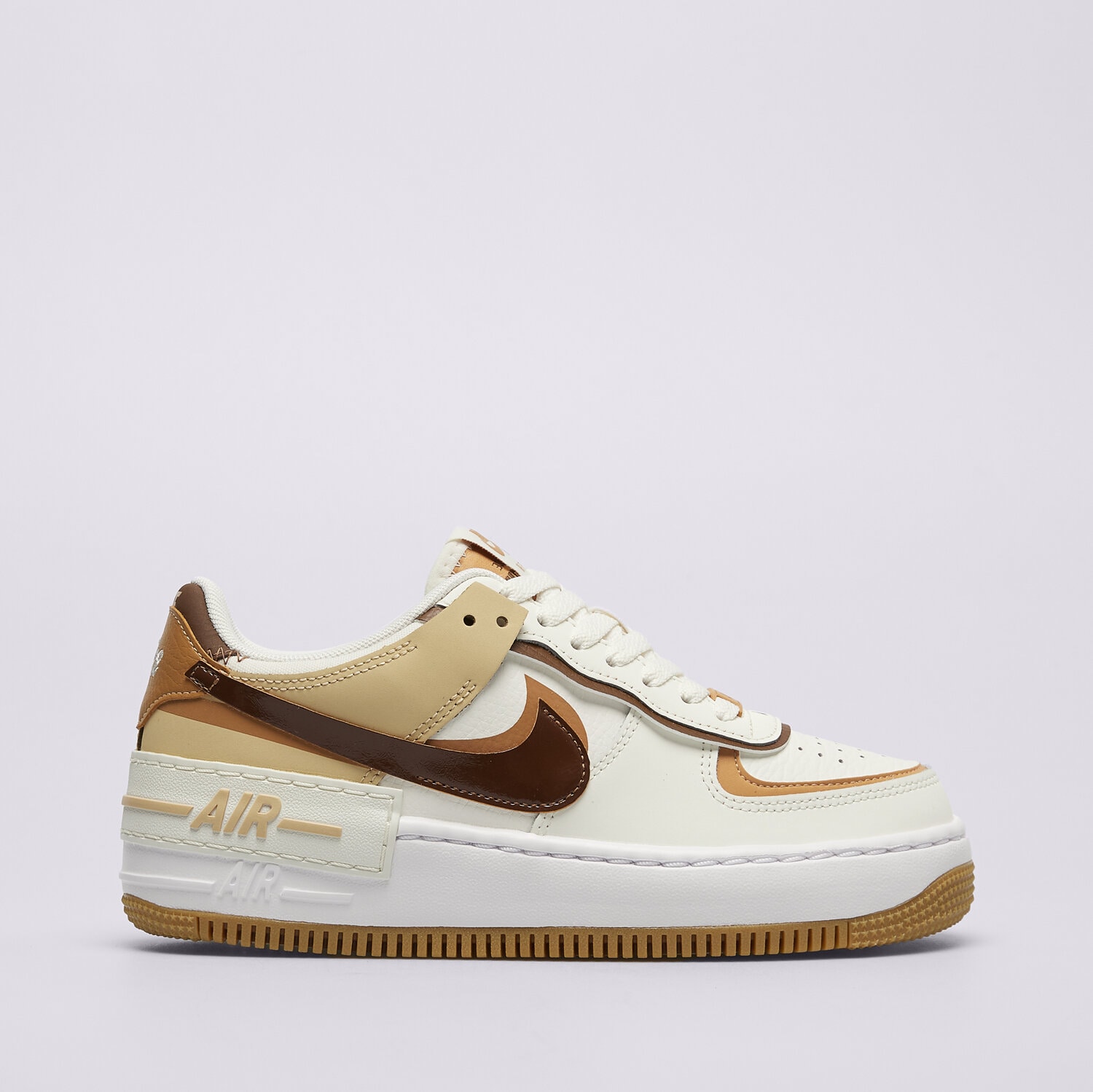 Damen Sneaker NIKE AIR FORCE 1 SHADOW DZ1847-106 Beige