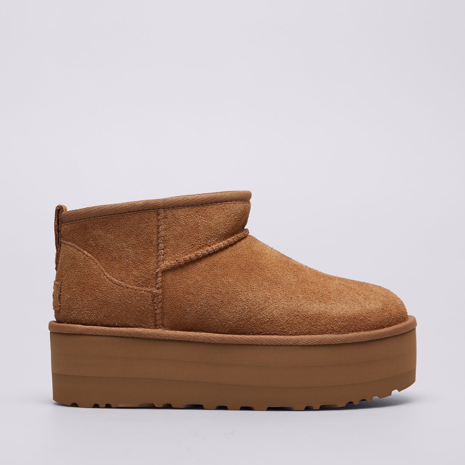 Damen Casual Schuhe UGG CLASSIC ULTRA MINI PLATFORM 1135092-CHE Braun