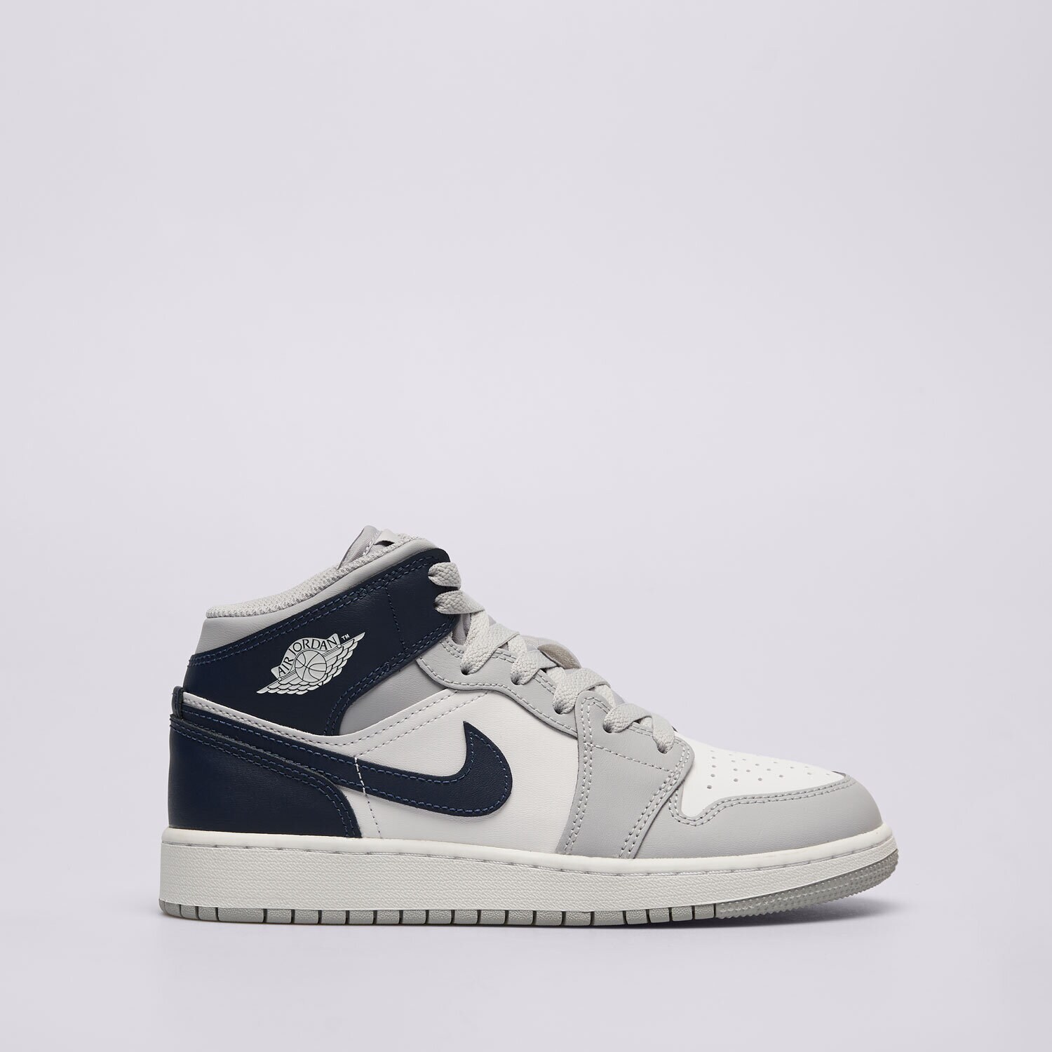 Kinder Sneaker AIR JORDAN 1 MID BG DQ8423-104 Grau