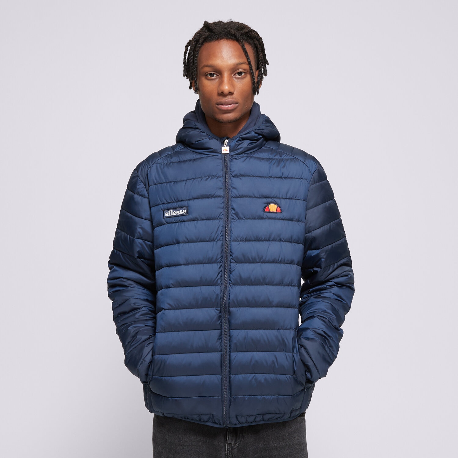 Herren Winterjacke ELLESSE JACKE WINTER LOMBARDY NAVY SHS01115429 Dunkelblau