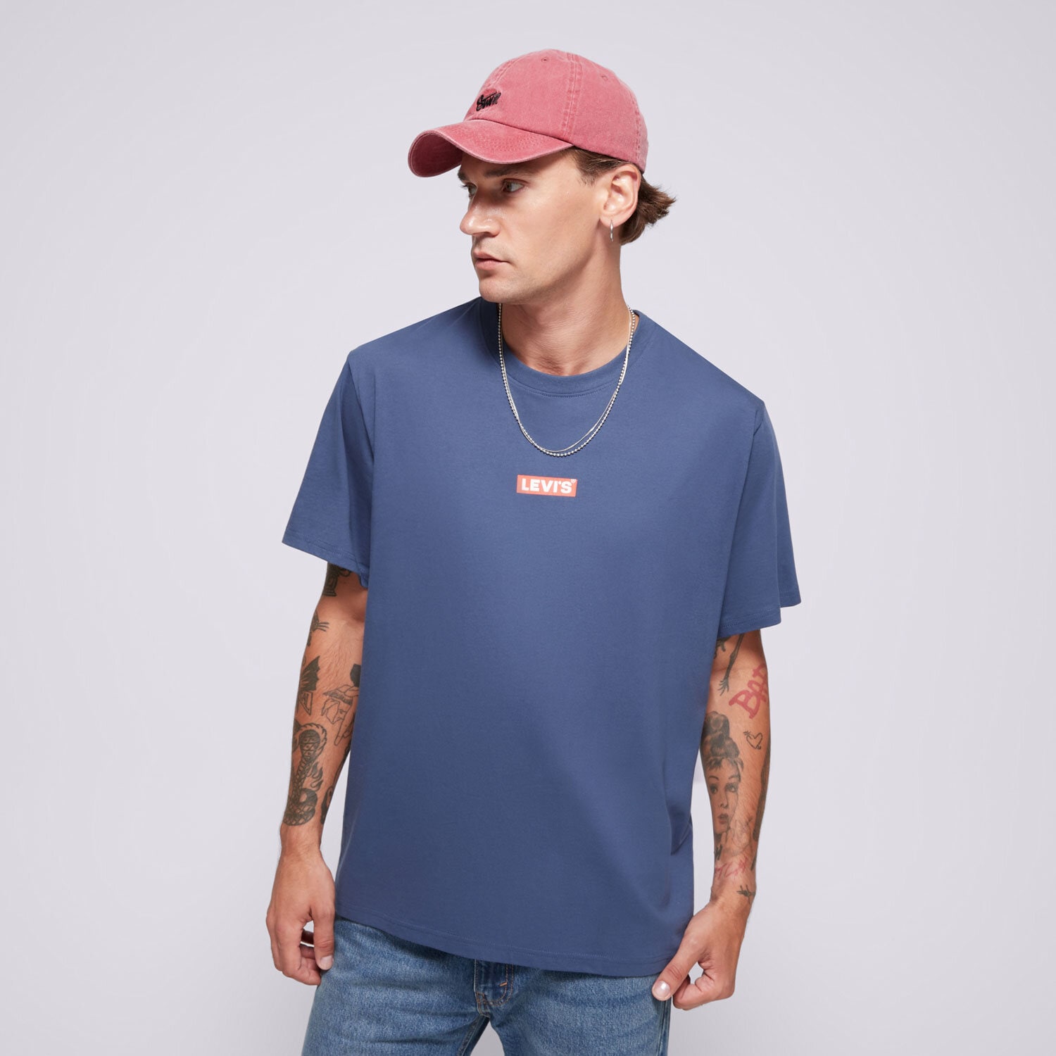 Herren T-Shirt LEVI'S T-SHIRT SS RELAXED FIT TEE BLUES 16143-1525 Blau