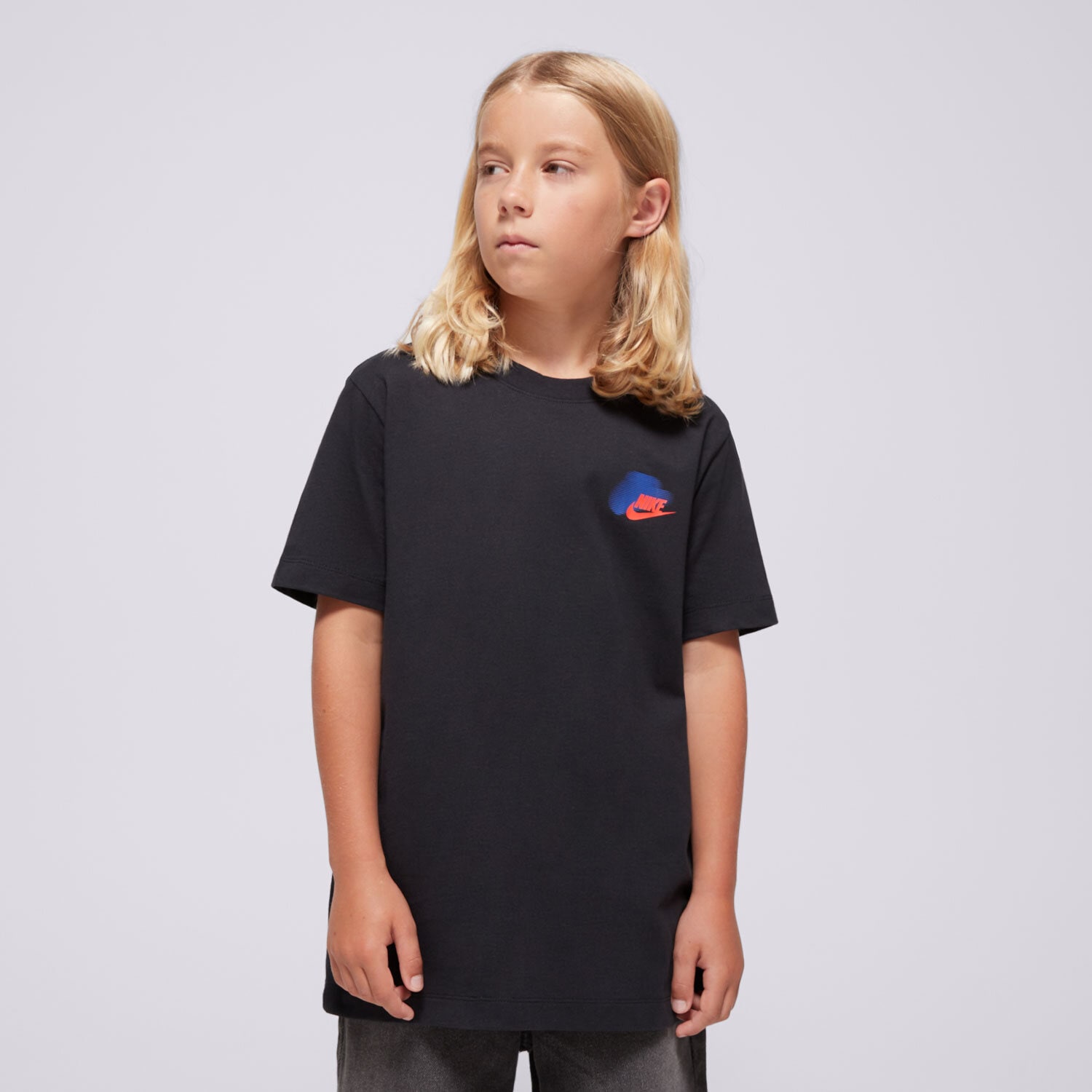 Kinder T-Shirt NIKE T-SHIRT B NSW SI GRAPHIC TEE BOY HM4338-010 Schwarz
