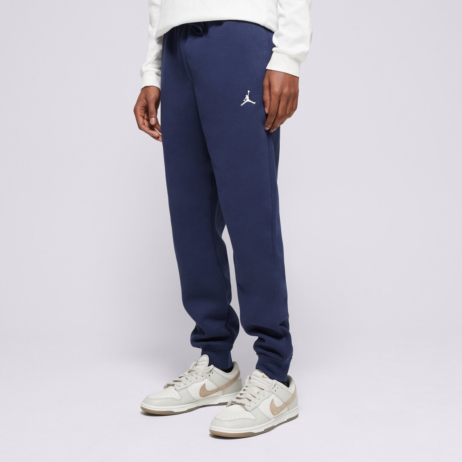 Herren Hosen HOSE M JORDAN BRKLN FLC PANT  FV7277-410 Dunkelblau