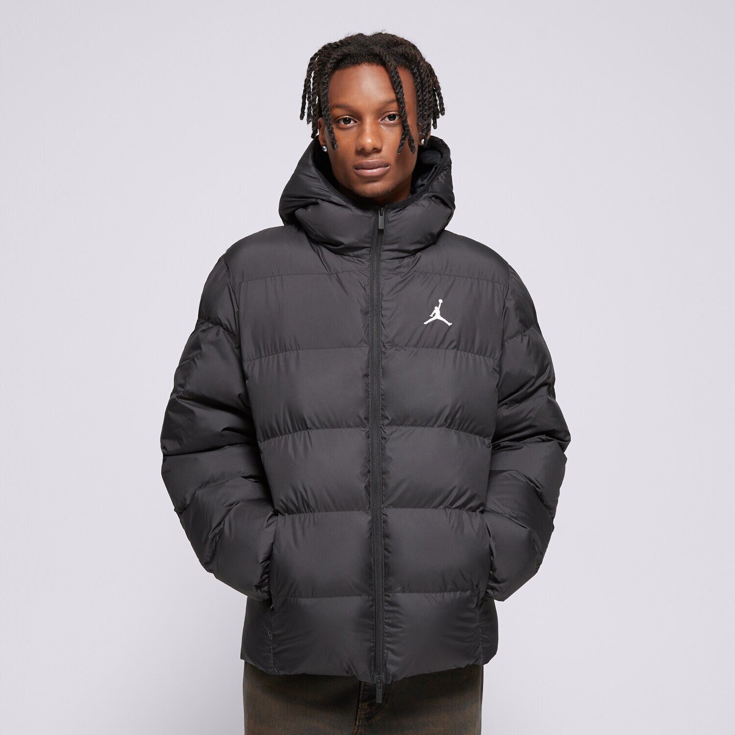 Herren Winterjacke JACKE WINTER M JORDAN BRKLN PUFFER JKT  FV7317-010 Schwarz