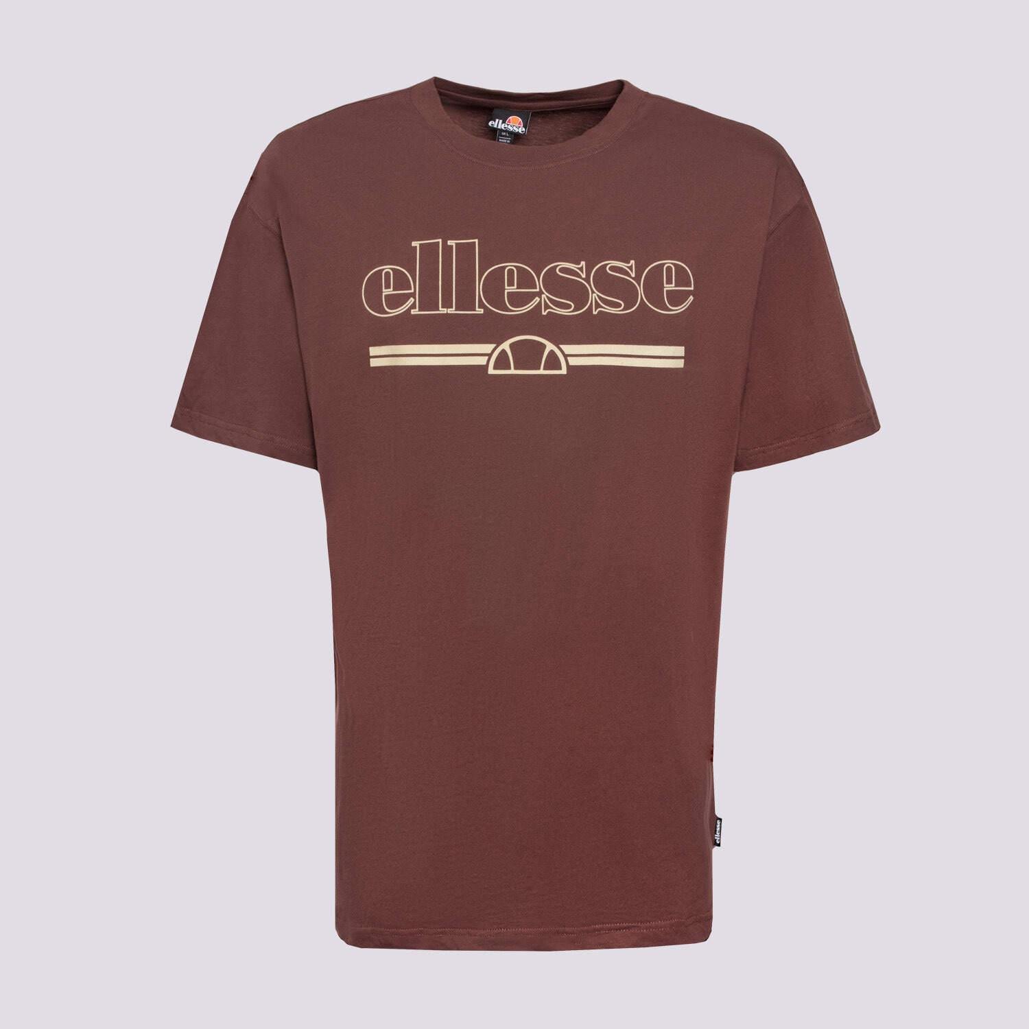 Herren T-Shirt ELLESSE T-SHIRT STRAZO TEE BRWN SHX21070200 Braun