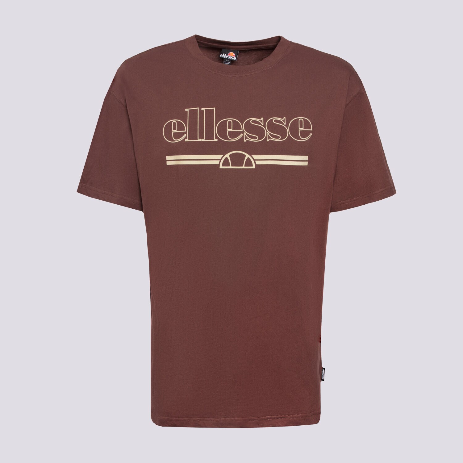 Herren T-Shirt ELLESSE T-SHIRT STRAZO TEE BRWN SHX21070200 Braun