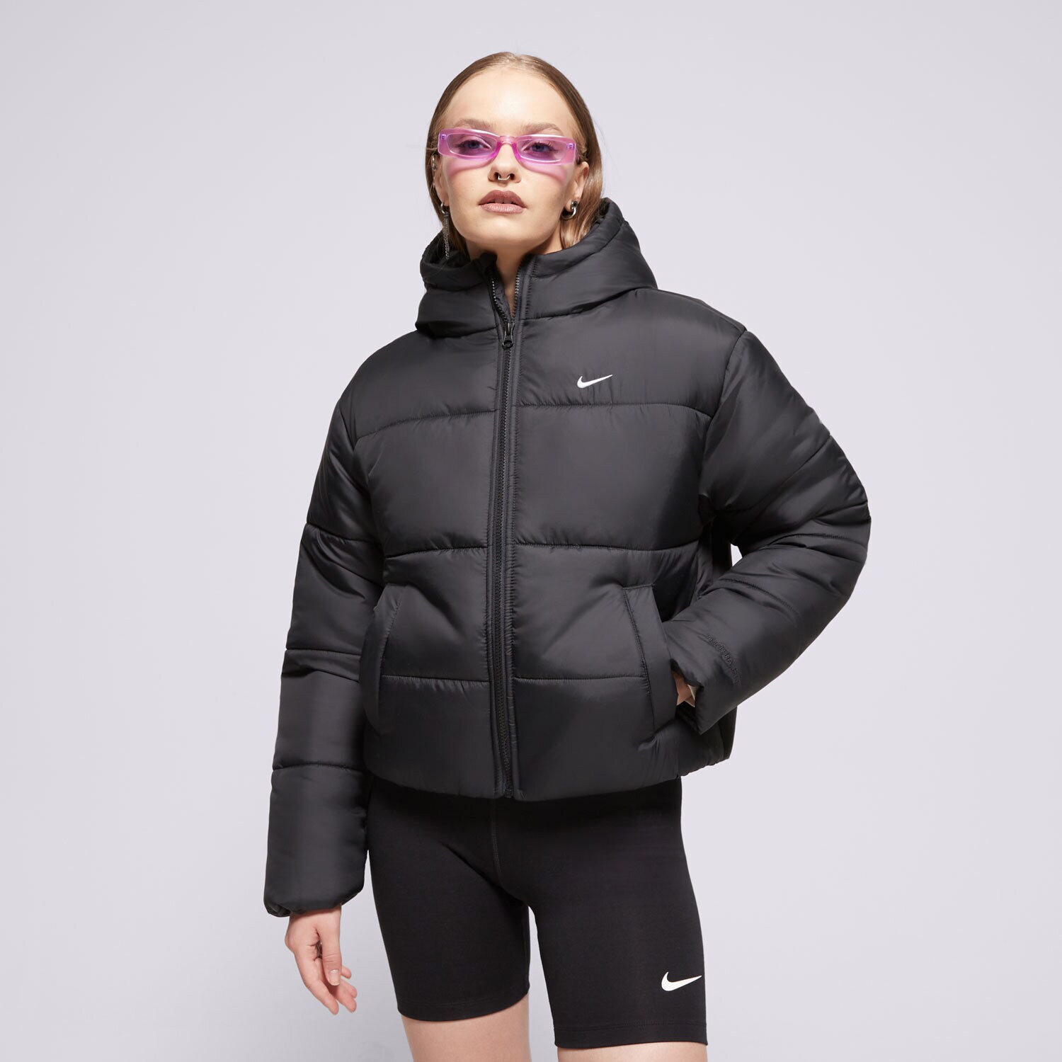 Damen Winterjacke NIKE JACKE WINTER W NSW TF SYNFL NK CLSC PFR FZ5899-010 Schwarz