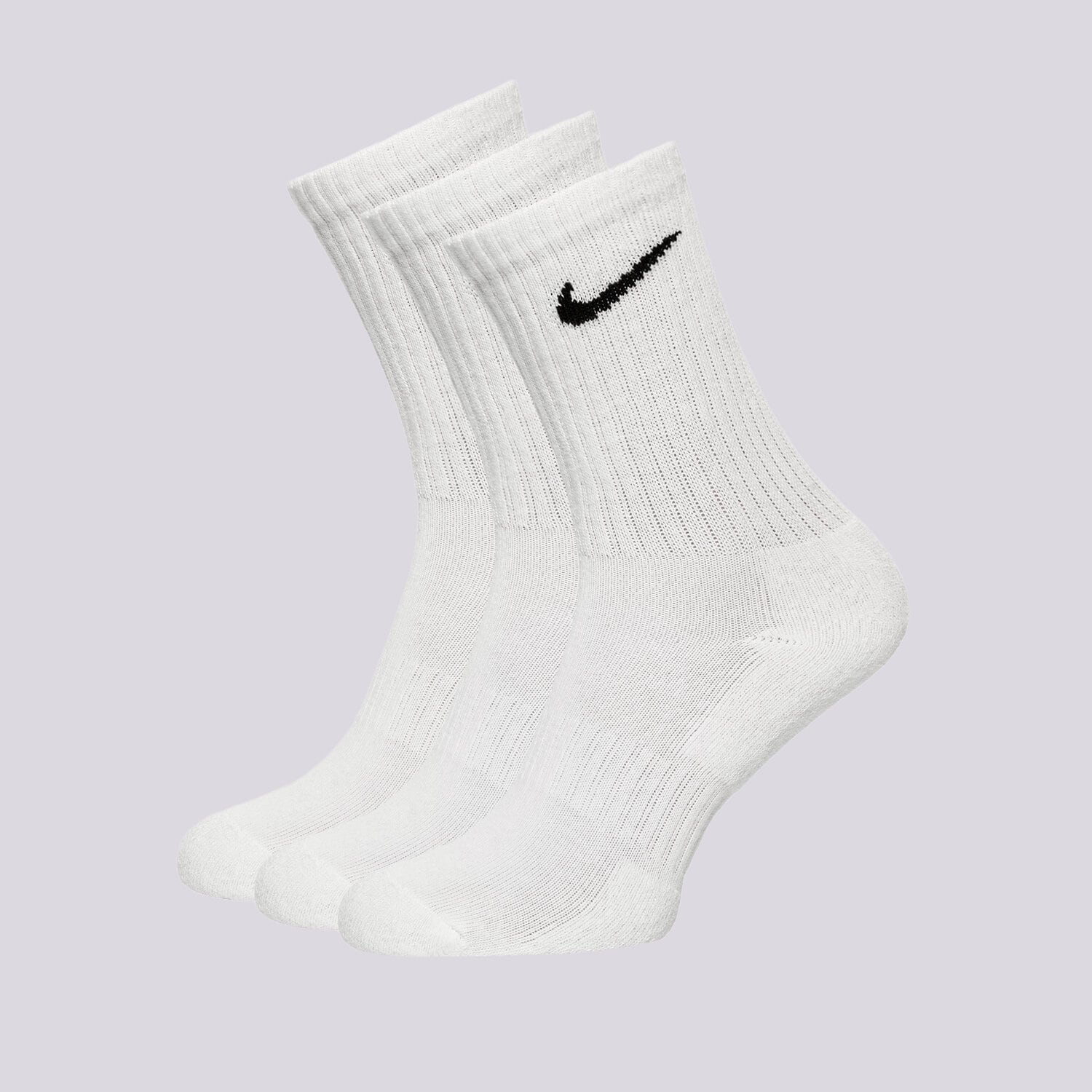Damen Socken NIKE 3-PACK CUSHIONED CREW SOCKS SX7664-100 Weiß