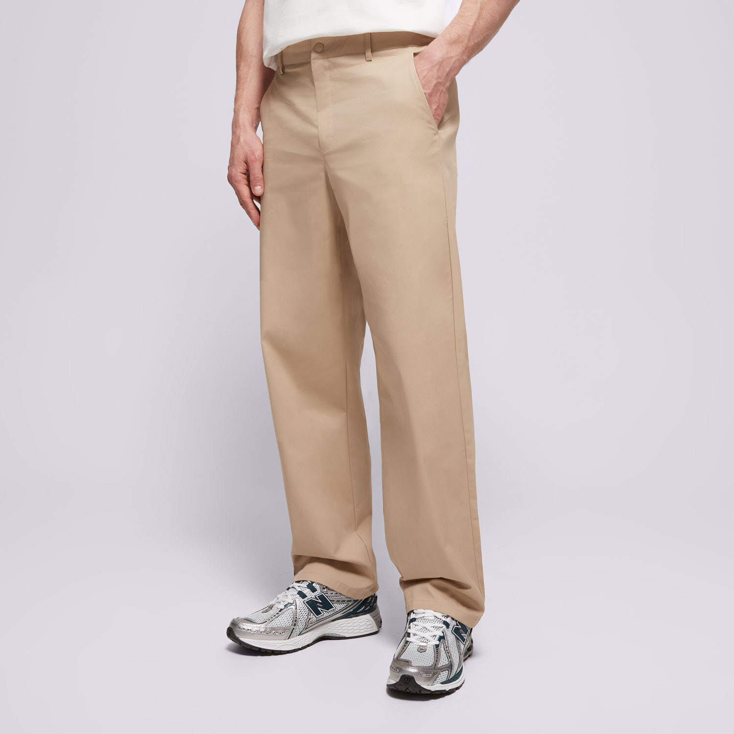 Herren Hosen NEW BALANCE HOSE ATHLETICS STANDARD PANT 30" MP43560SOT Beige