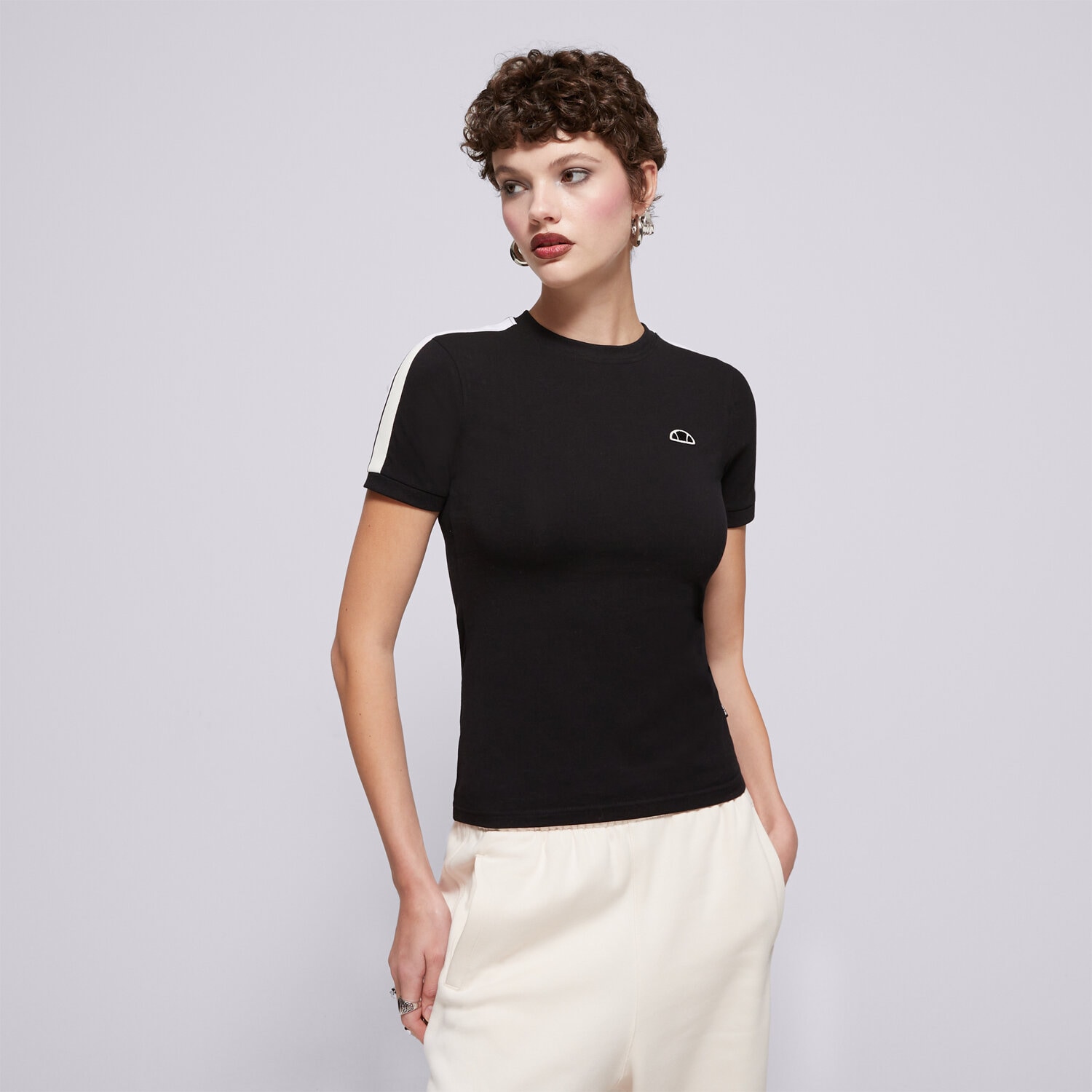 Damen T-Shirt ELLESSE T-SHIRT ZECORA TEE BLK SGX21038011 Schwarz
