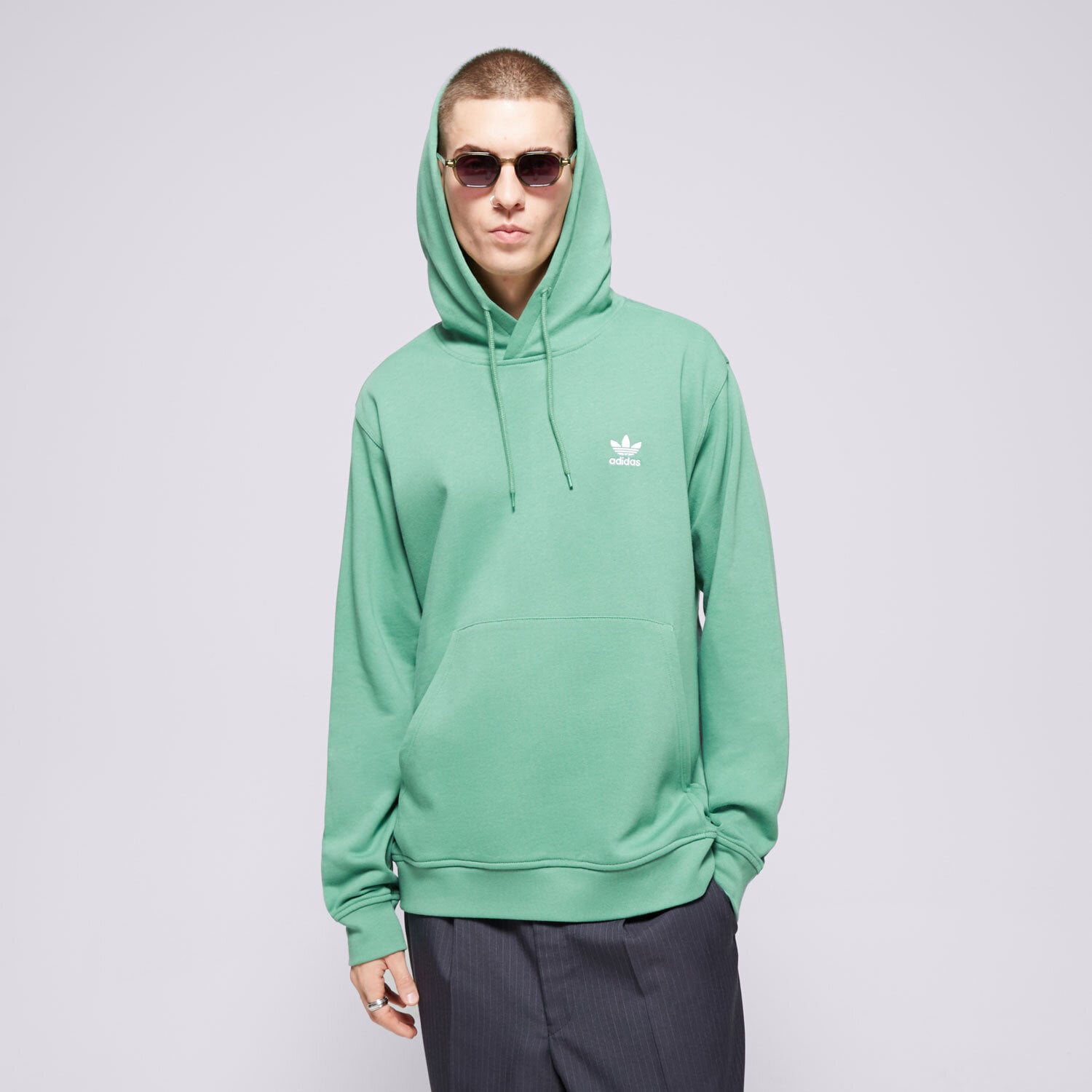 Herren ADIDAS HOODIE ESS HD IX7671 Grün