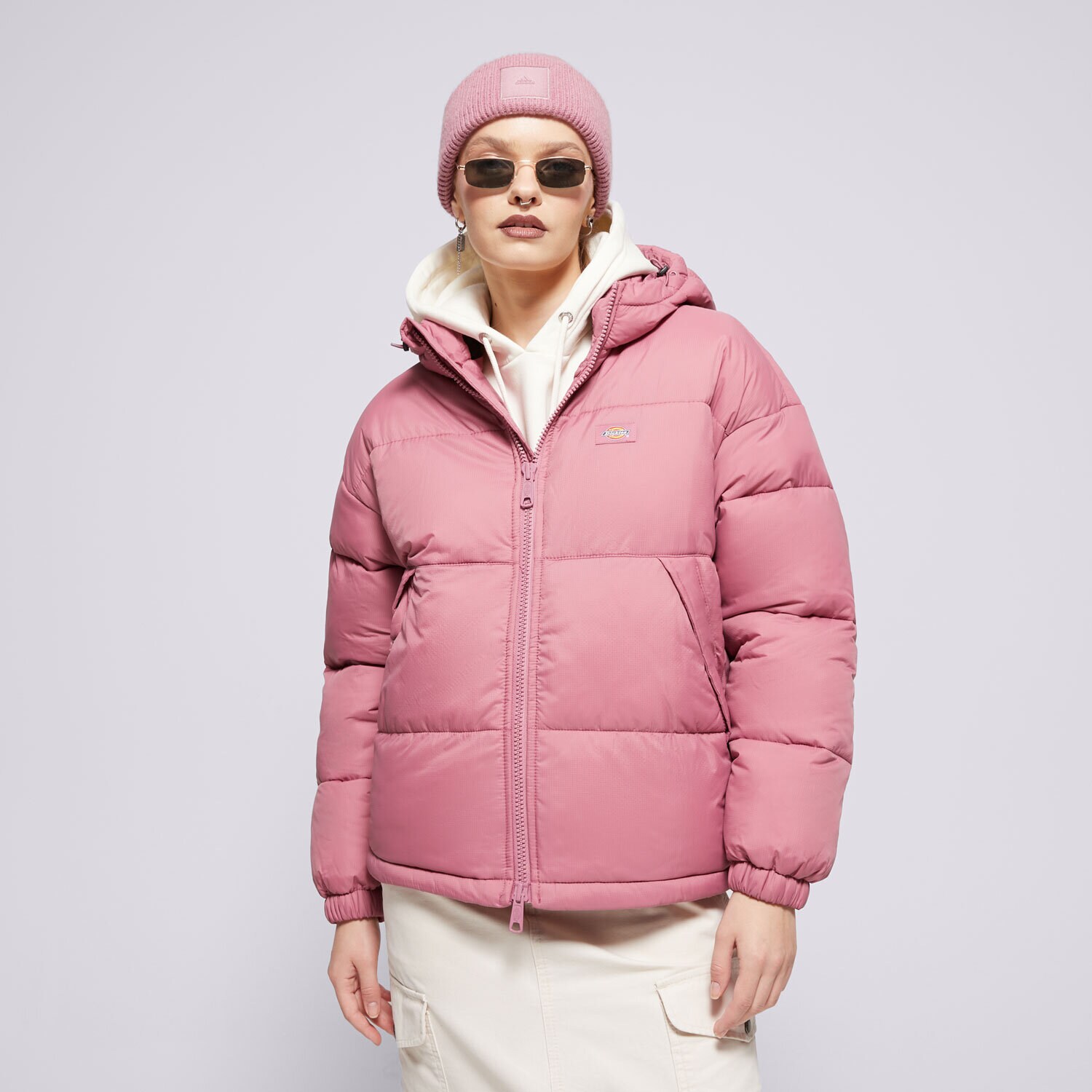 Damen Winterjacke DICKIES JACKE WINTER ALATNA OVERSIZED PUFFER DK0A4YJUJ541 Rosa