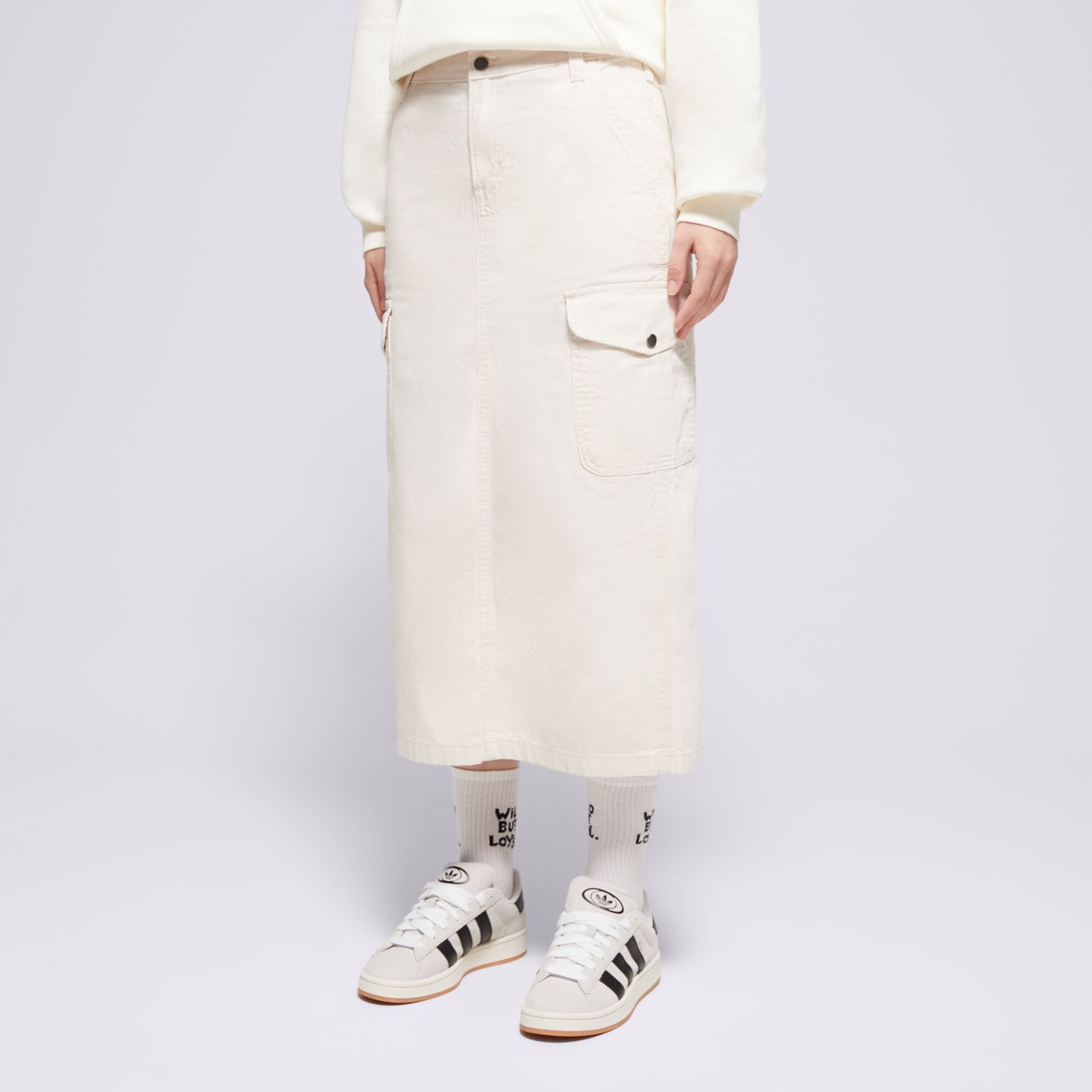 Damen Rock DICKIES ROCK DUCK CANVAS CARGO SKIRT W DK0A4Z2RF901 Grau