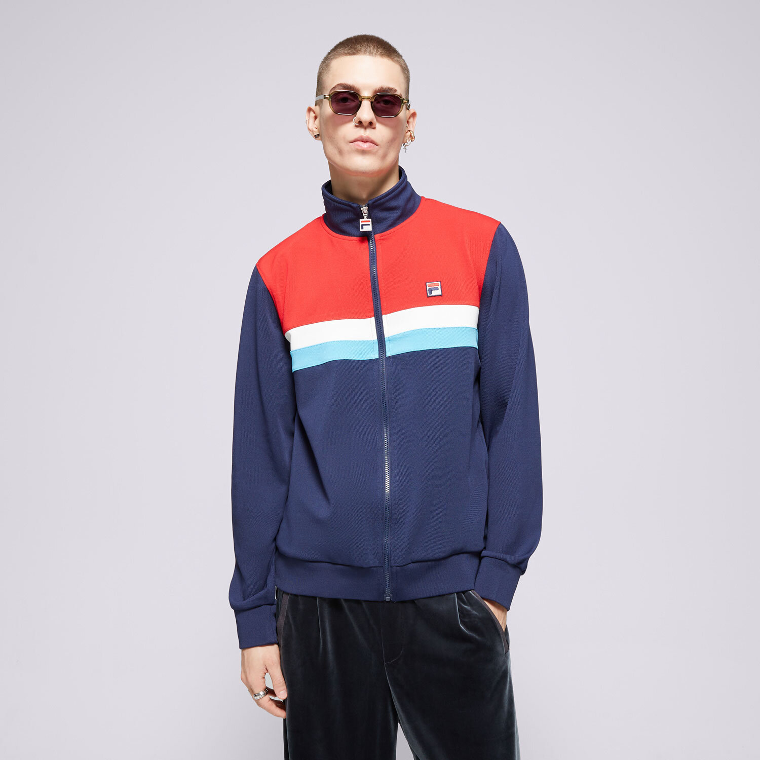 Herren FILA SWEATSHIRT DIDIER FW24MH002410 Multicolor