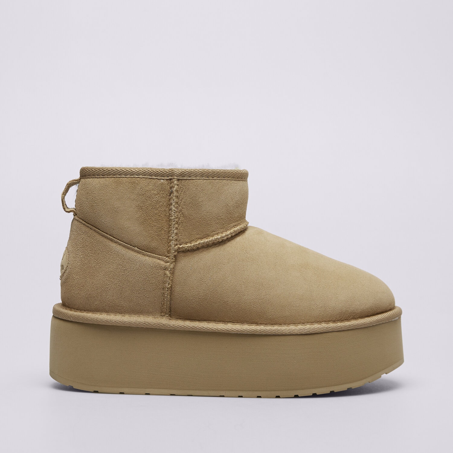 Damen Casual Schuhe EMU AUSTRALIA STINGER MICRO FLATFORM W13082ALMOND creme