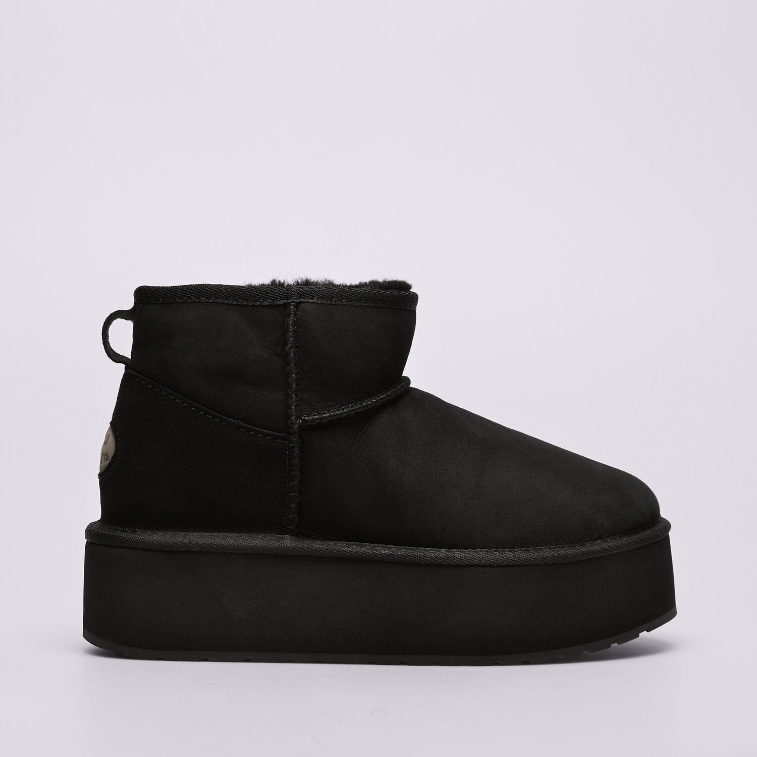 Damen Casual Schuhe EMU AUSTRALIA STINGER MICRO FLATFORM  W13082BLACK Schwarz