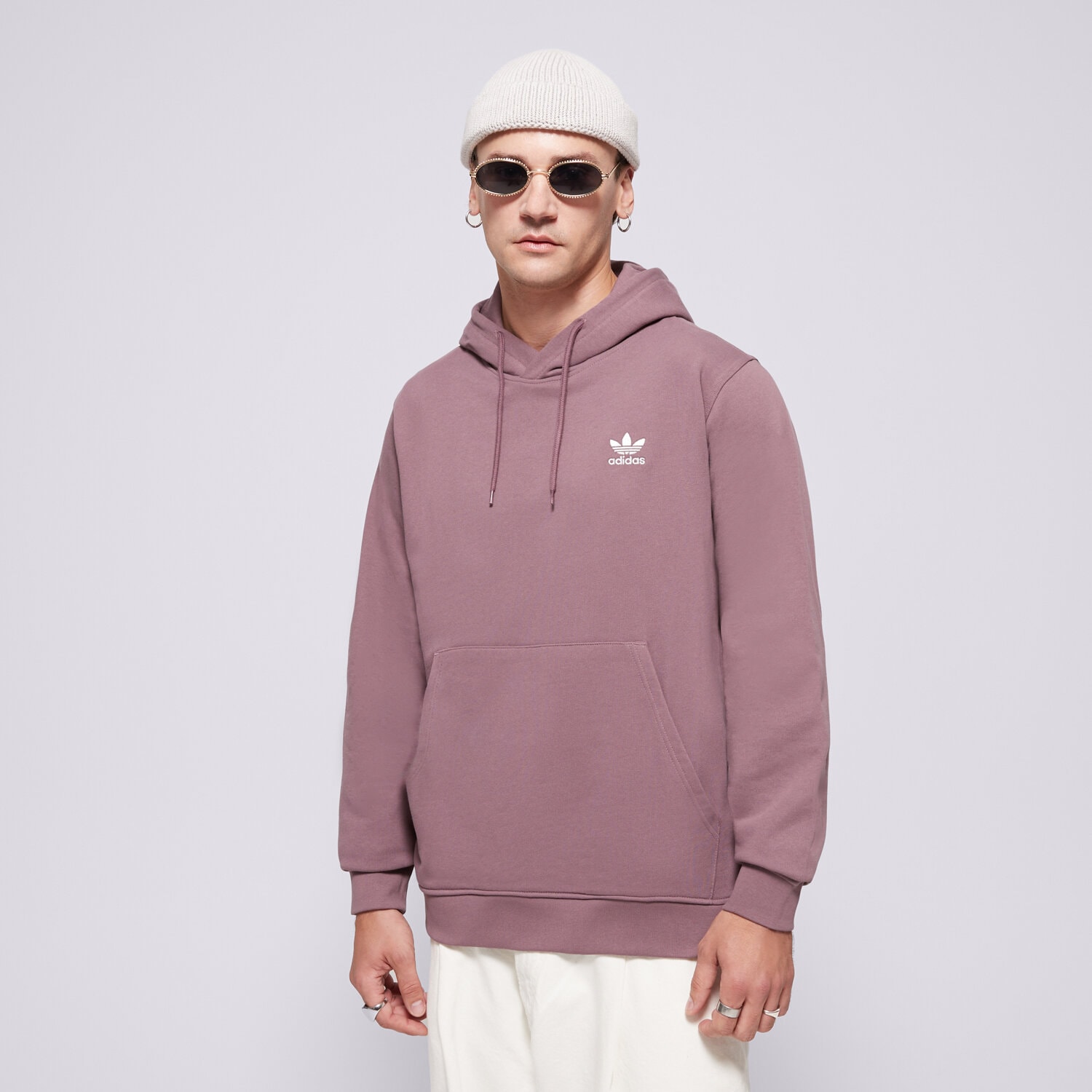 Herren ADIDAS HOODIE ESS HD IX7673 Violet