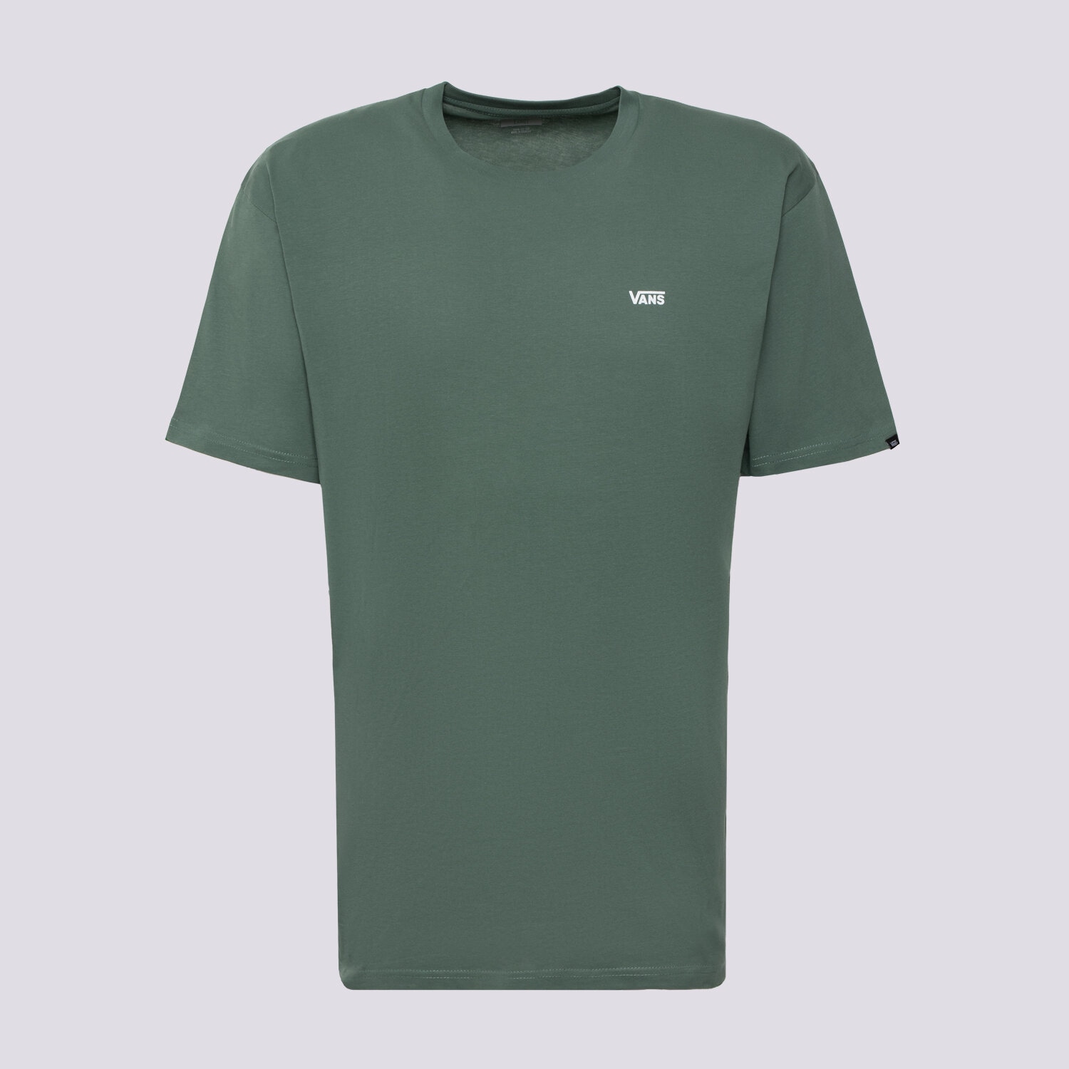 Herren T-Shirt VANS T-SHIRT MN LEFT CHEST LOGO TEE VN0A3CZE1CI Grün
