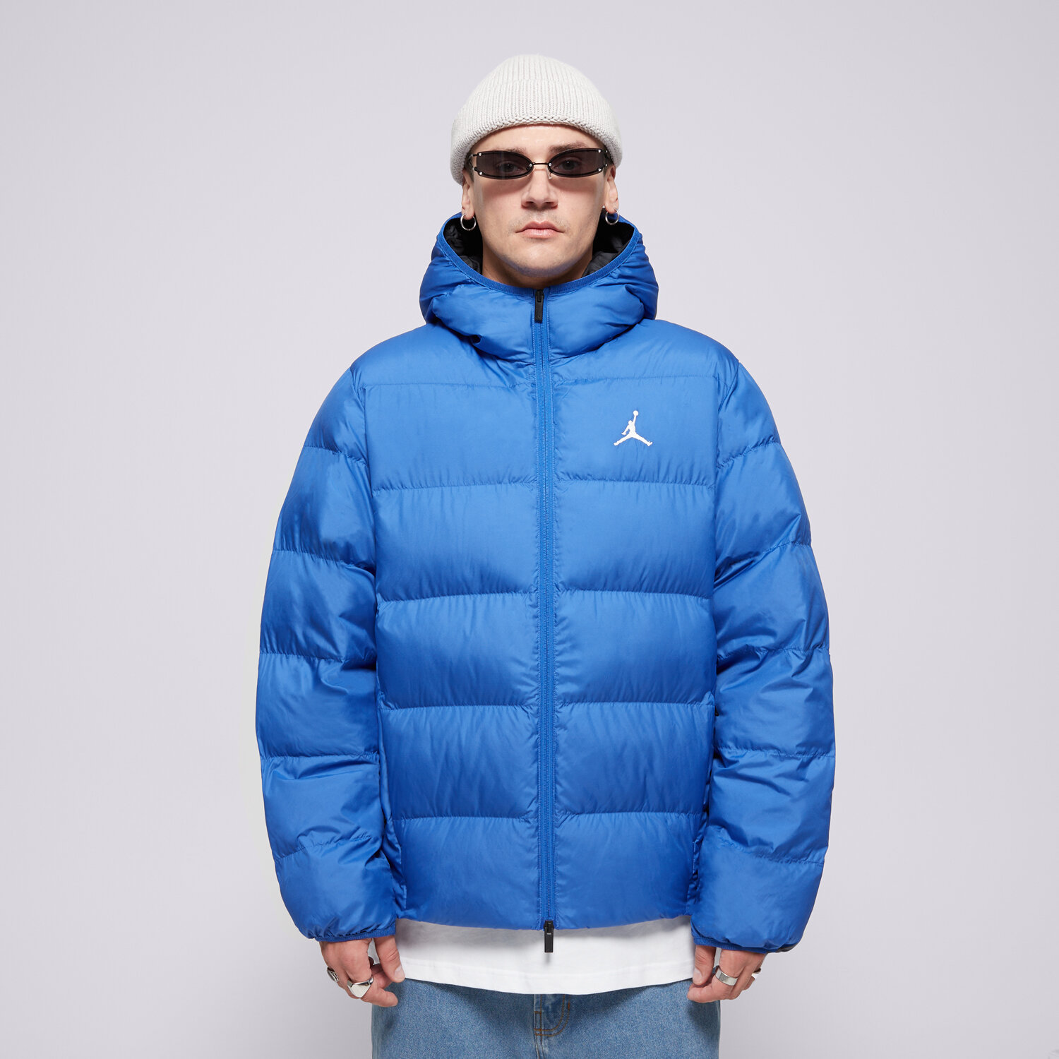 Herren Winterjacke JACKE WINTER M JORDAN BRKLN PUFFER JKT  FV7317-480 Blau