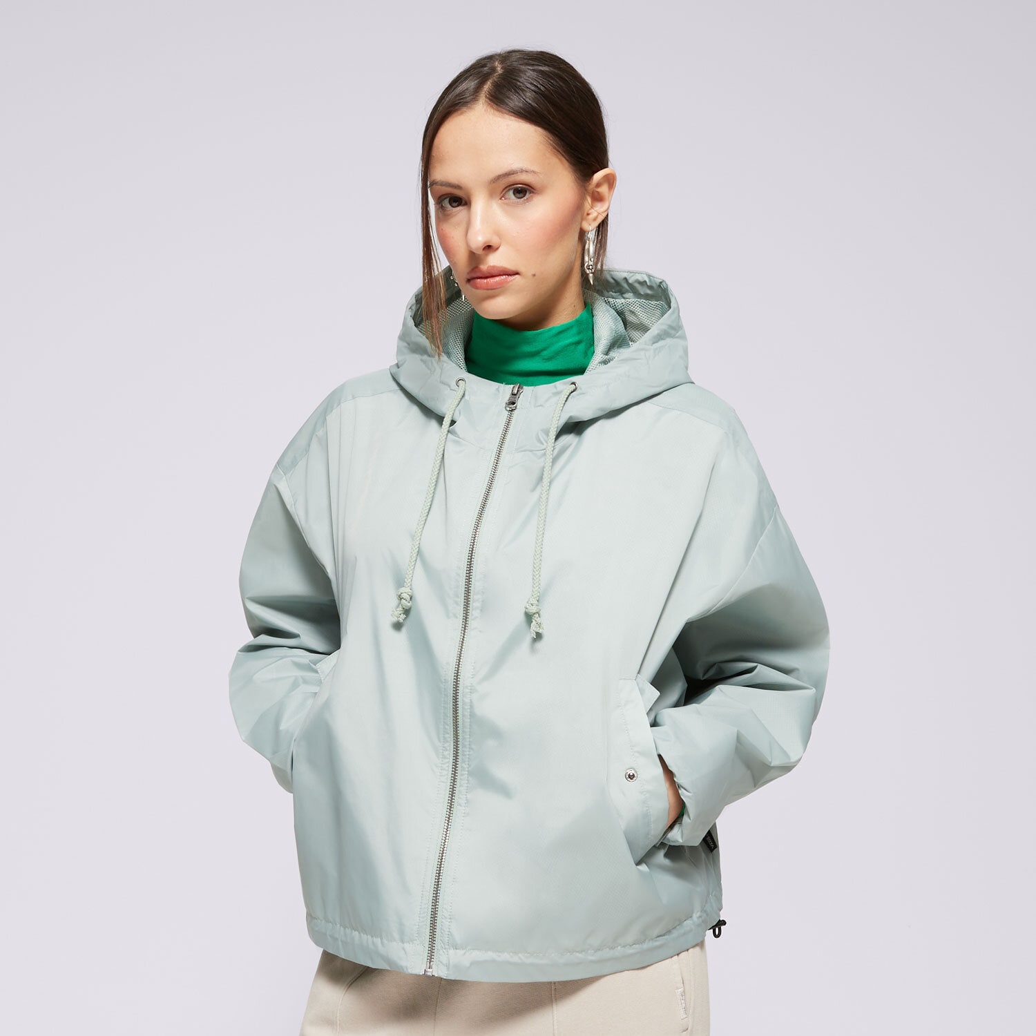 Damen Übergangsjacke VANS JACKE MTE THEO WINDBREAKER VN000HJHCJL1 mintgrün