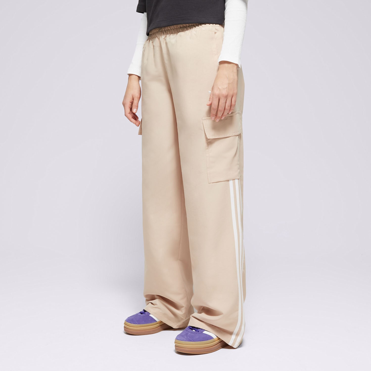 Damen Hosen ADIDAS HOSE 3S CARGO PANTS IZ0717 Beige