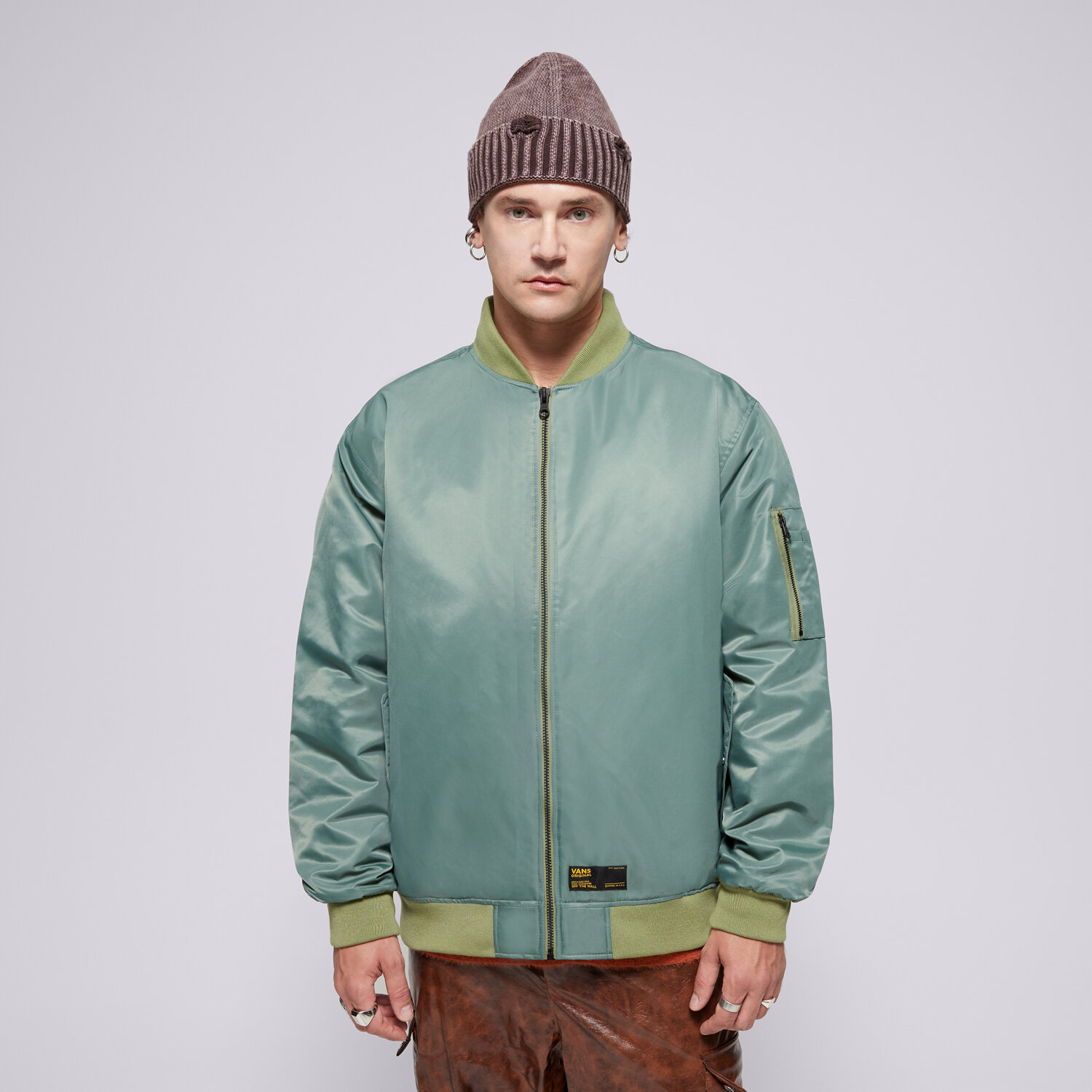 Herren Winterjacke VANS JACKE COPLEY BOMBER JACKET VN000HMQ1CI1 Grün