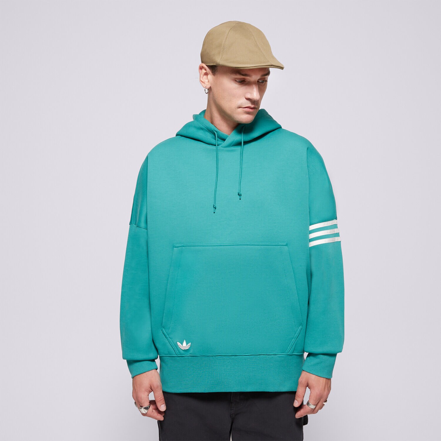 Herren ADIDAS HOODIE NEU C HD JF9142 Grün