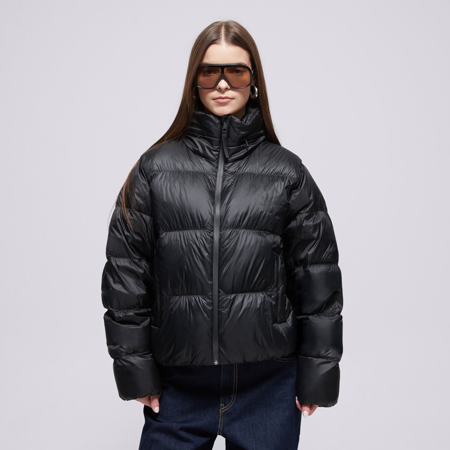 Damen Winterjacke ADIDAS JACKE WINTER REGEN DOWN PUFF IW8368 Schwarz
