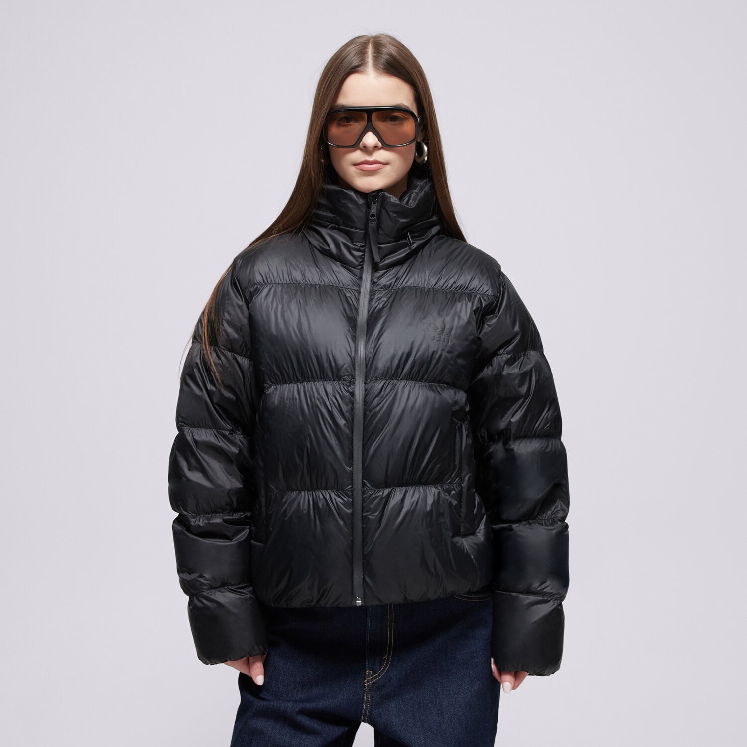 Damen Winterjacke ADIDAS JACKE WINTER REGEN DOWN PUFF IW8368 Schwarz
