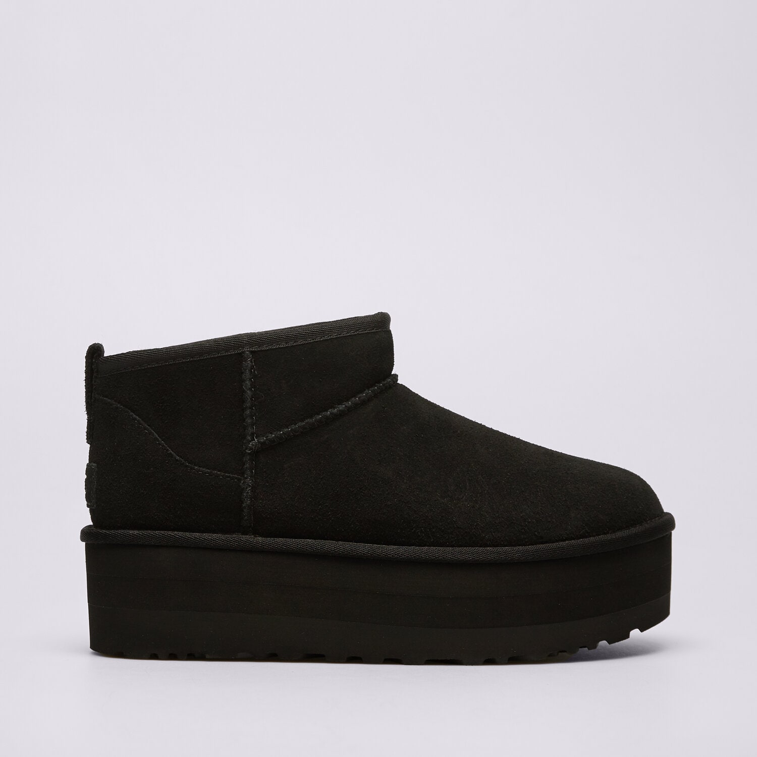 Damen Casual Schuhe UGG CLASSIC ULTRA MINI PLATFORM 1135092-BLK Schwarz