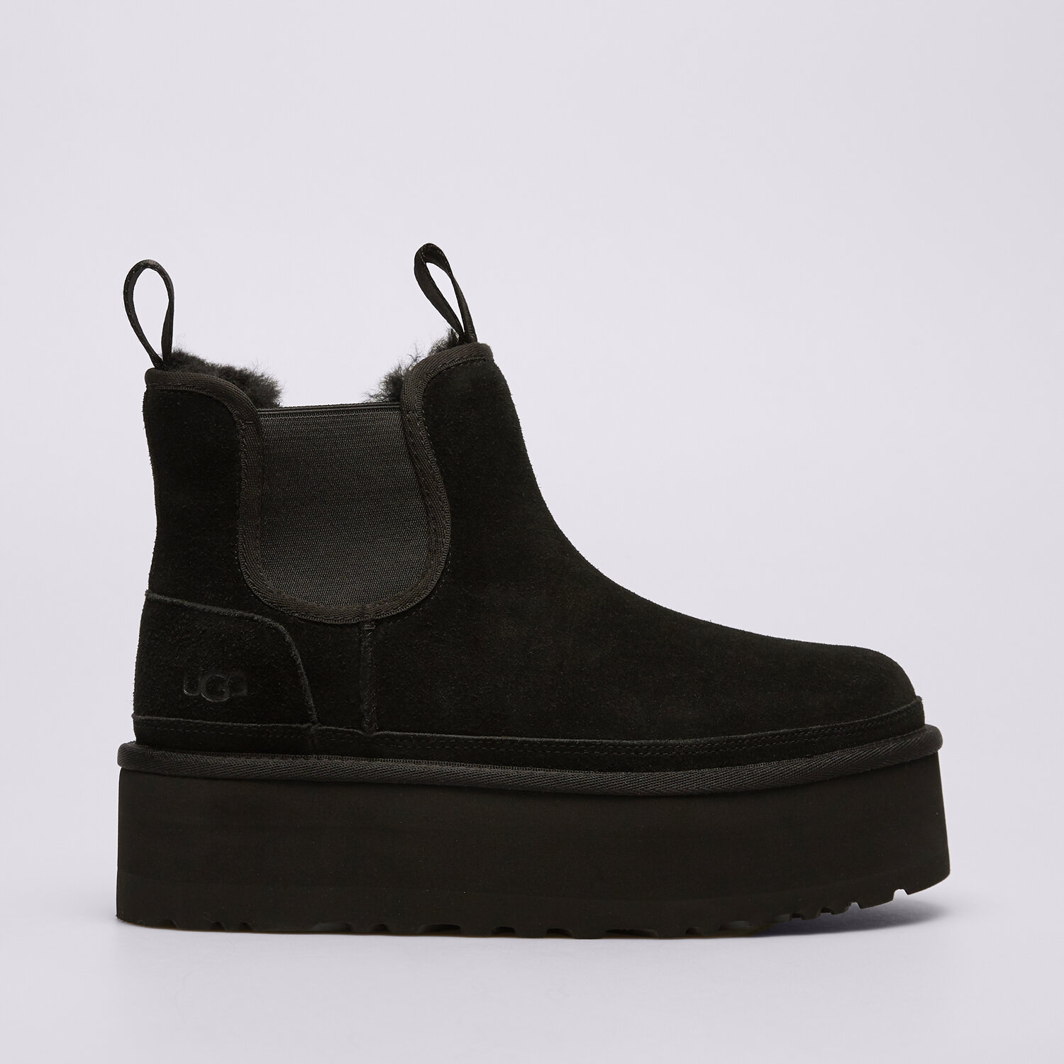 Damen Casual Schuhe UGG NEUMEL PLATFORM CHELSEA 1134526-BLK Schwarz