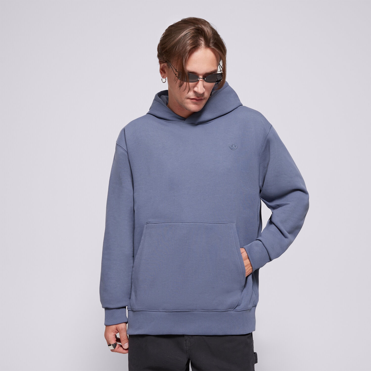 Herren ADIDAS HOODIE P ESS HD IY2260 Dunkelblau