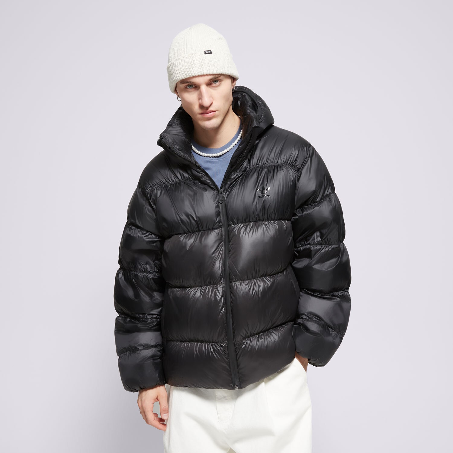 Herren Winterjacke ADIDAS JACKE WINTER DOWN REGEN ADIC IW3454 Schwarz