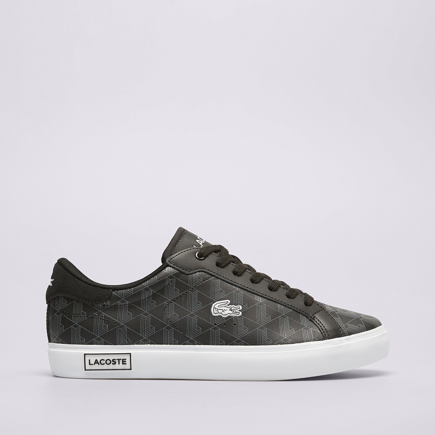 Herren Sneaker LACOSTE POWERCOURT 124 1 SMA 747SMA0090312 Schwarz