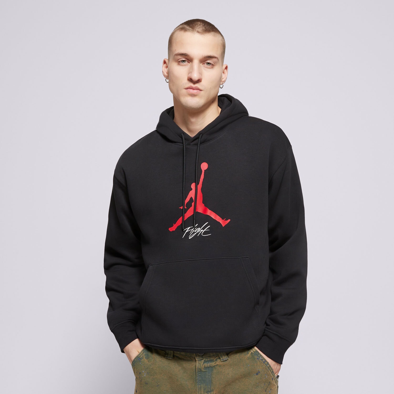 Herren HOODIE JORDAN ESS FLC BASELINE HOODIE  FD7545-013 Schwarz