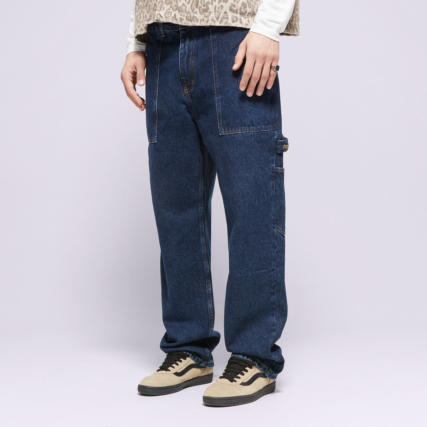 Herren Hosen PROSTO HOSE PANTS WORKER NAVY KL242MPAN3041 Dunkelblau