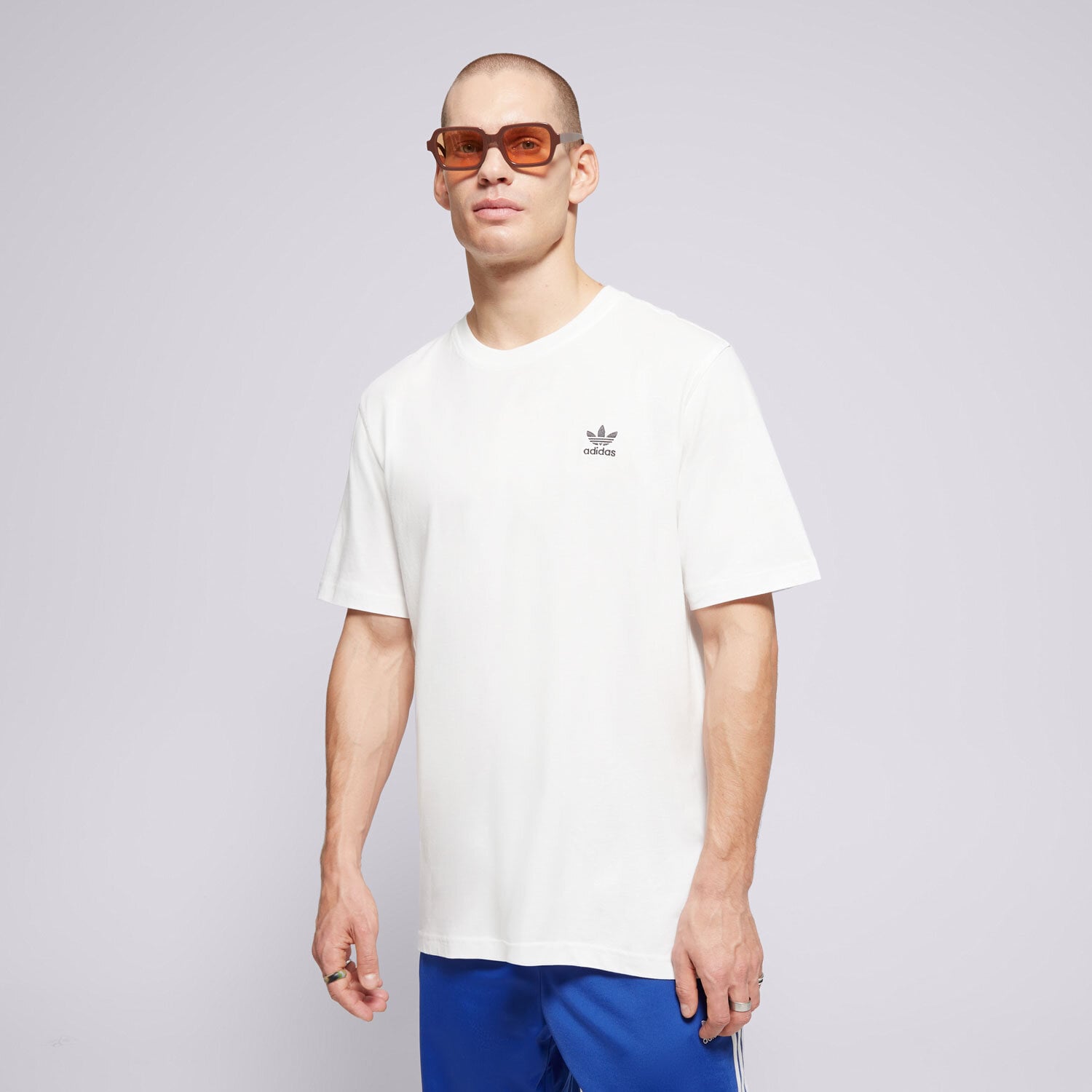 Herren T-Shirt ADIDAS T-SHIRT ESS TEE IZ2098 Weiß