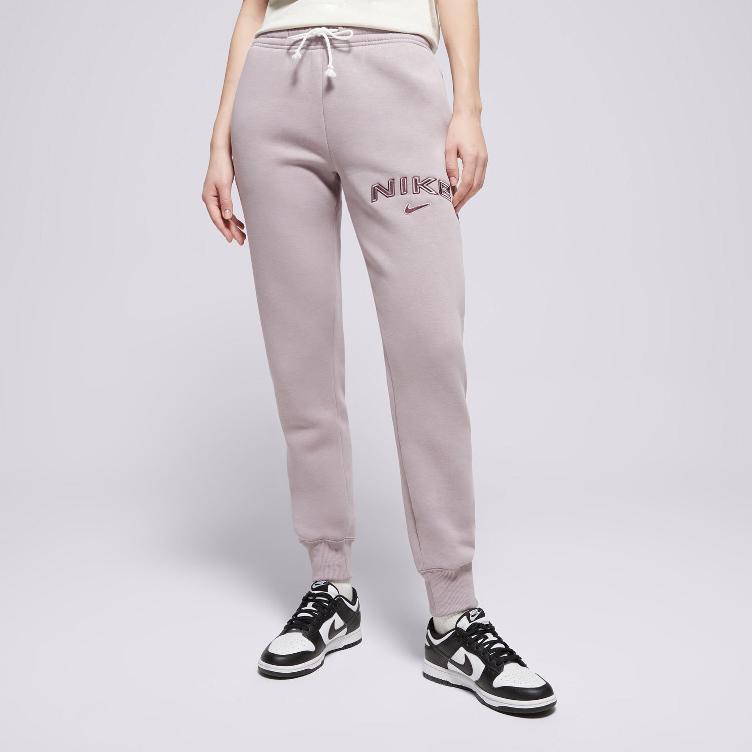 Damen Hosen NIKE HOSE W NSW PHNX FLC MR STD LOGO PNT HM9757-226 Violet
