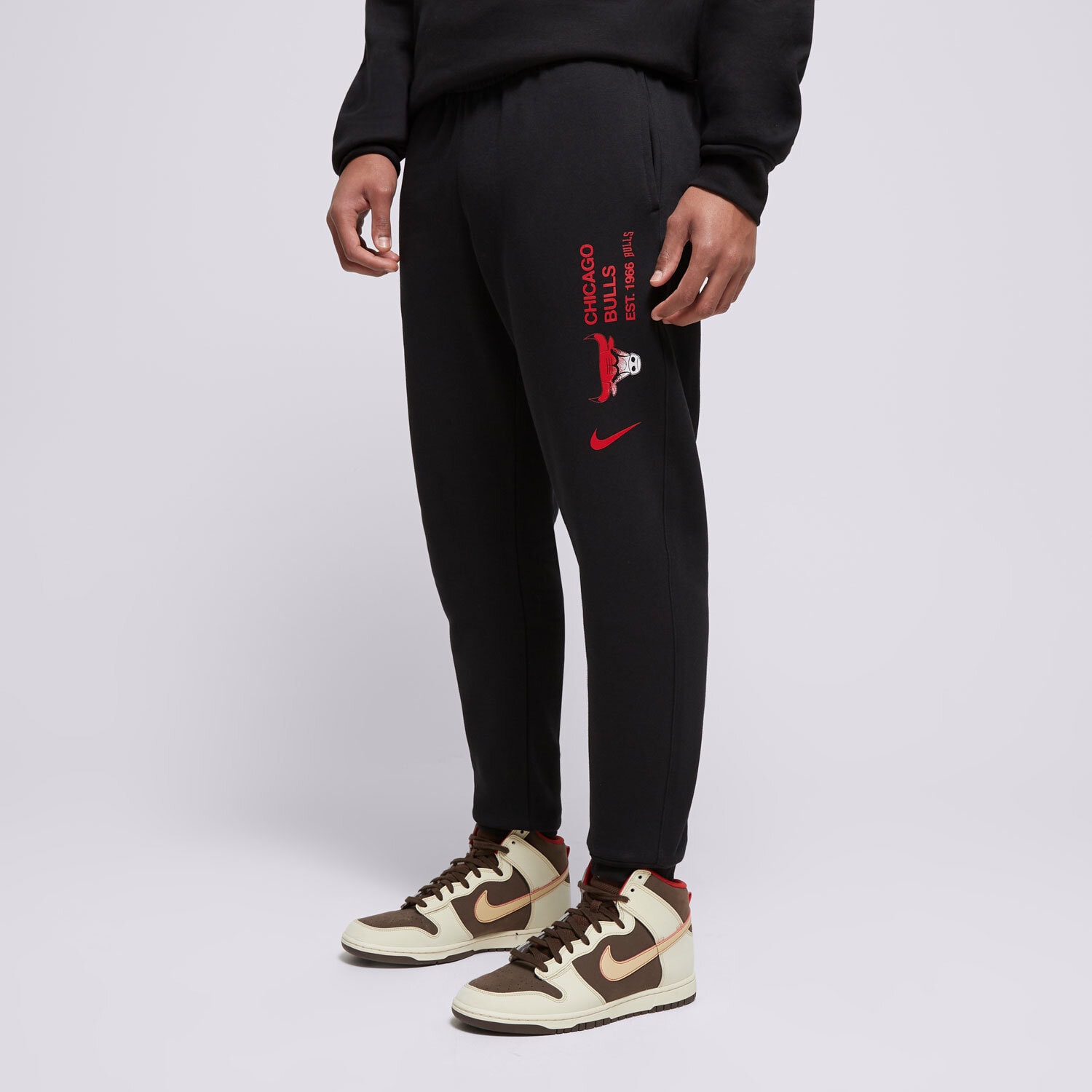 Herren Hosen NIKE HOSE CHI MNK CLUB JGGR CTS FV3373-010 Schwarz