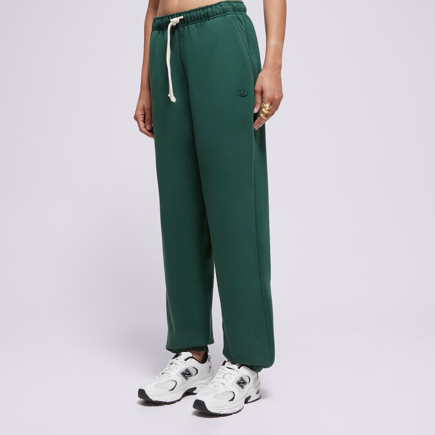 Damen Hosen NEW BALANCE HOSE ATHLETICS FRENCH TERRY JOGGER WP41513NWG Grün