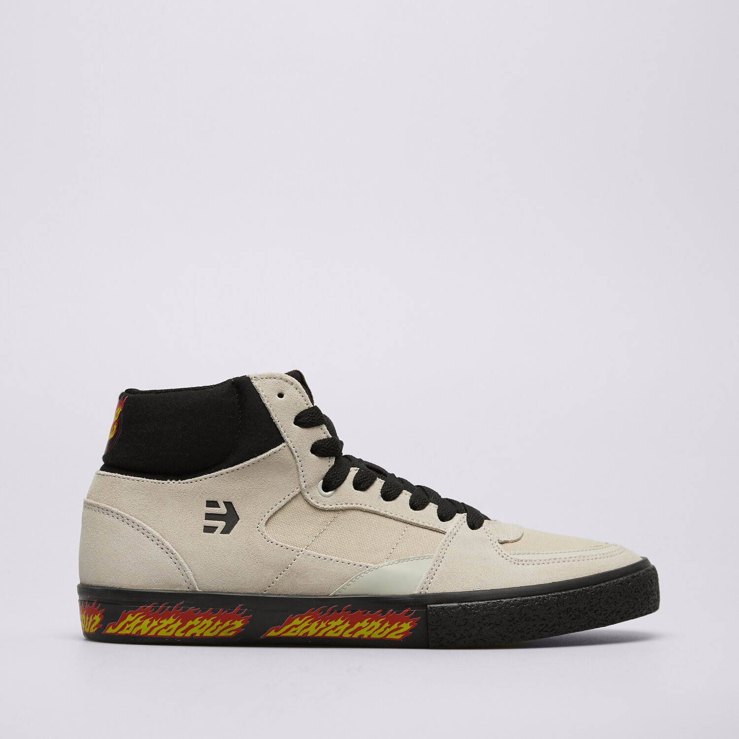 Herren Skaterschuhe ETNIES SCREW MID VULC X SANTA CRUZ FLAME 4107000613110 Grau