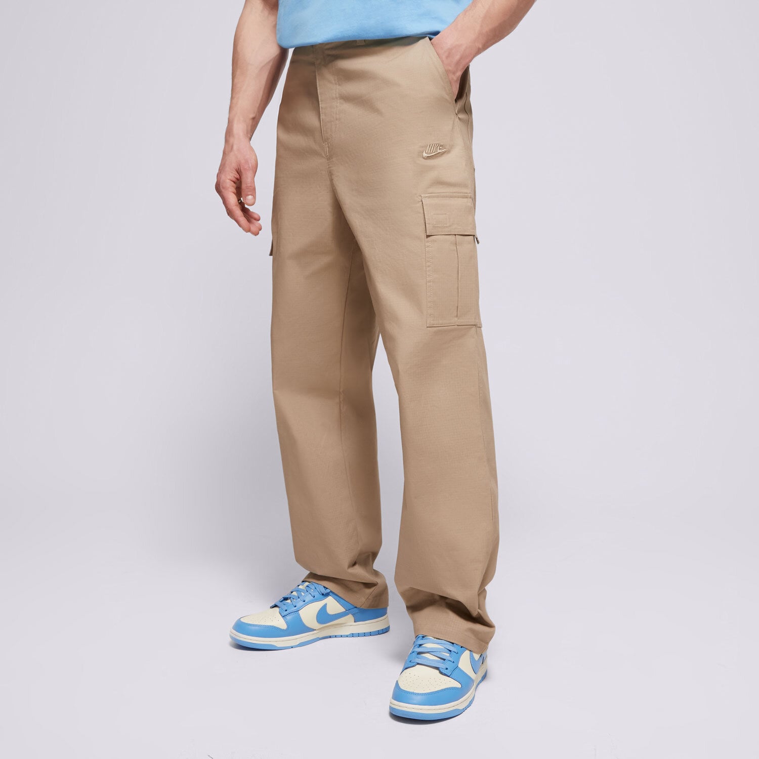 Herren Hosen NIKE HOSE M NK CLUB CARGO PANT NO COLLECTION FZ5765-247 Khaki